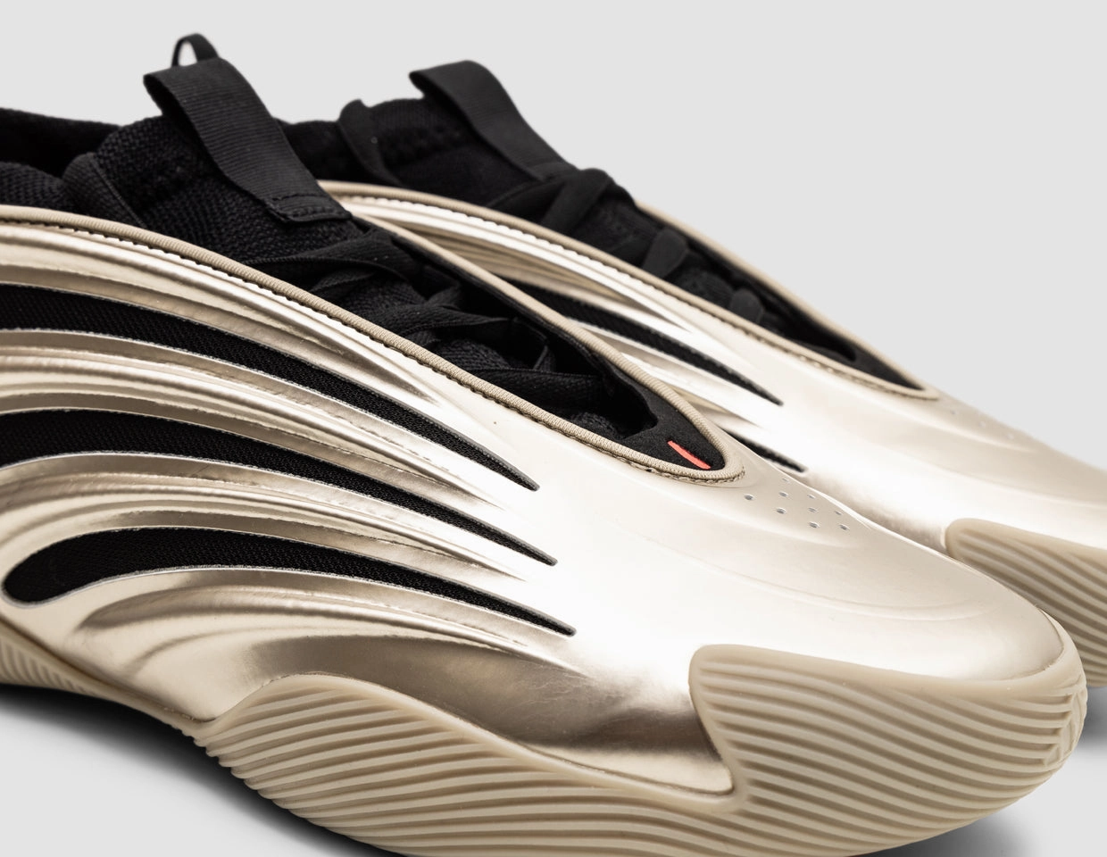 adidas Harden Volume 9 Cyber Metallic / Core Black - Lucid Red