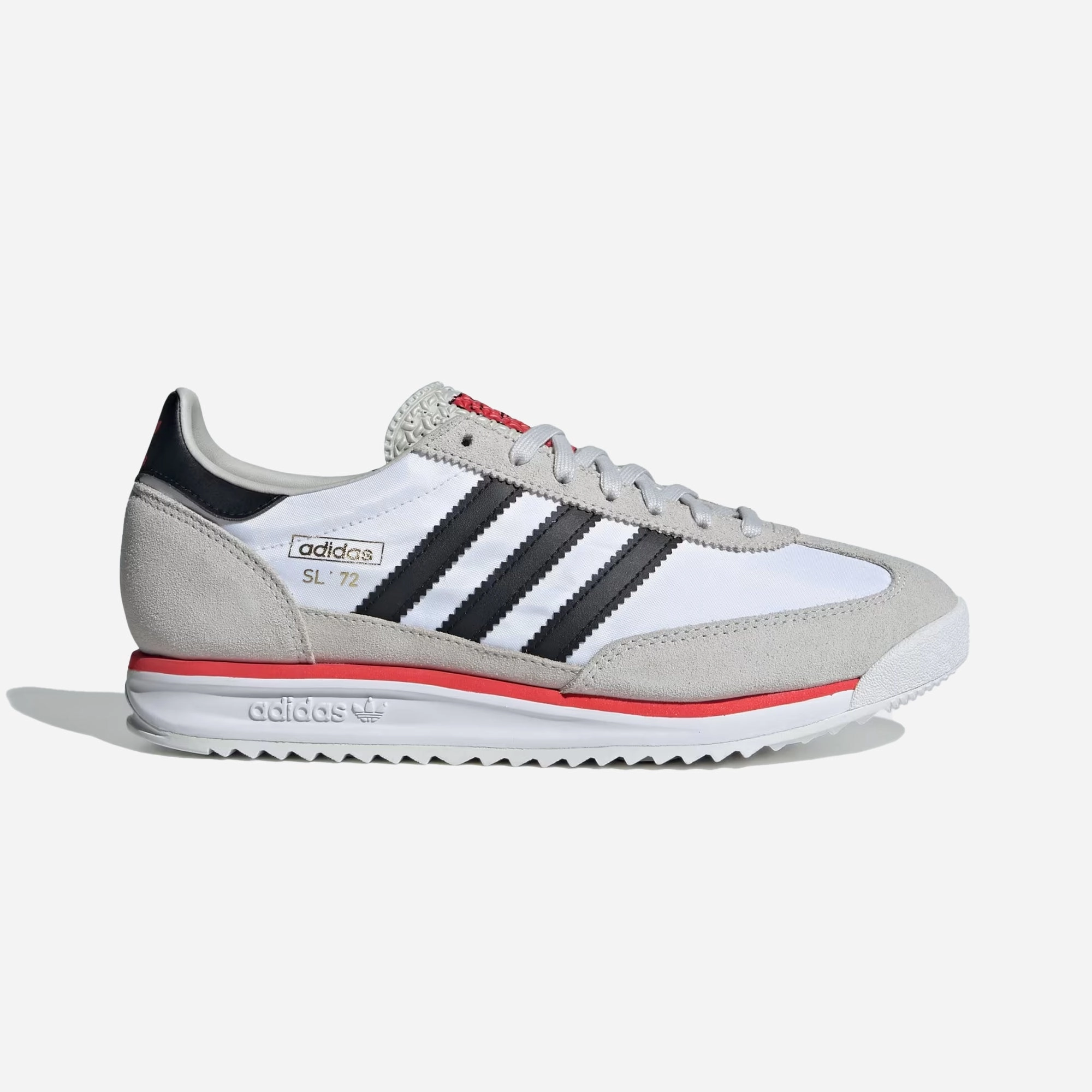 ADIDAS ORIGINALS | SL 72 RS { CLOUD WHITE/CORE BLACK/GREY ONE
