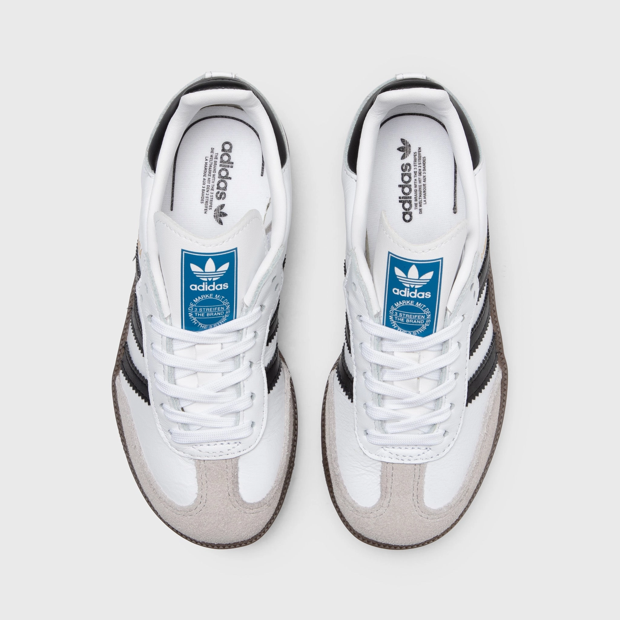 adidas Originals Children's Samba OG Cloud White / Core Black - Gum
