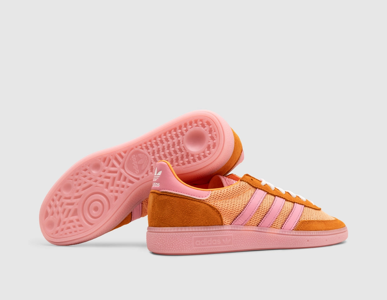 adidas Originals Handball Spezial Signal Orange / Bliss Pink - Ftwr White - size? exclusive