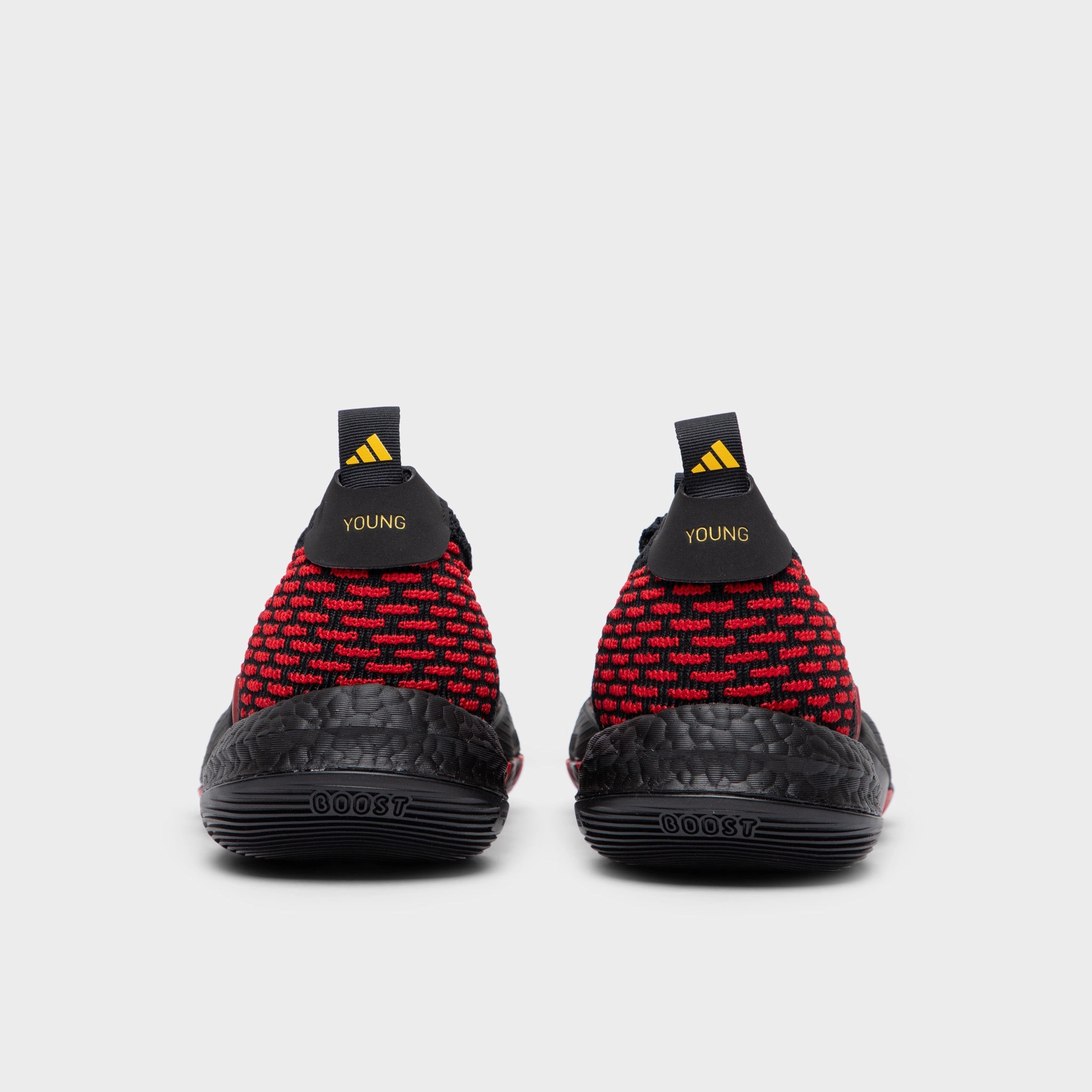 adidas Trae Young 2.0 Core Black / Better Scarlet - Bold Gold