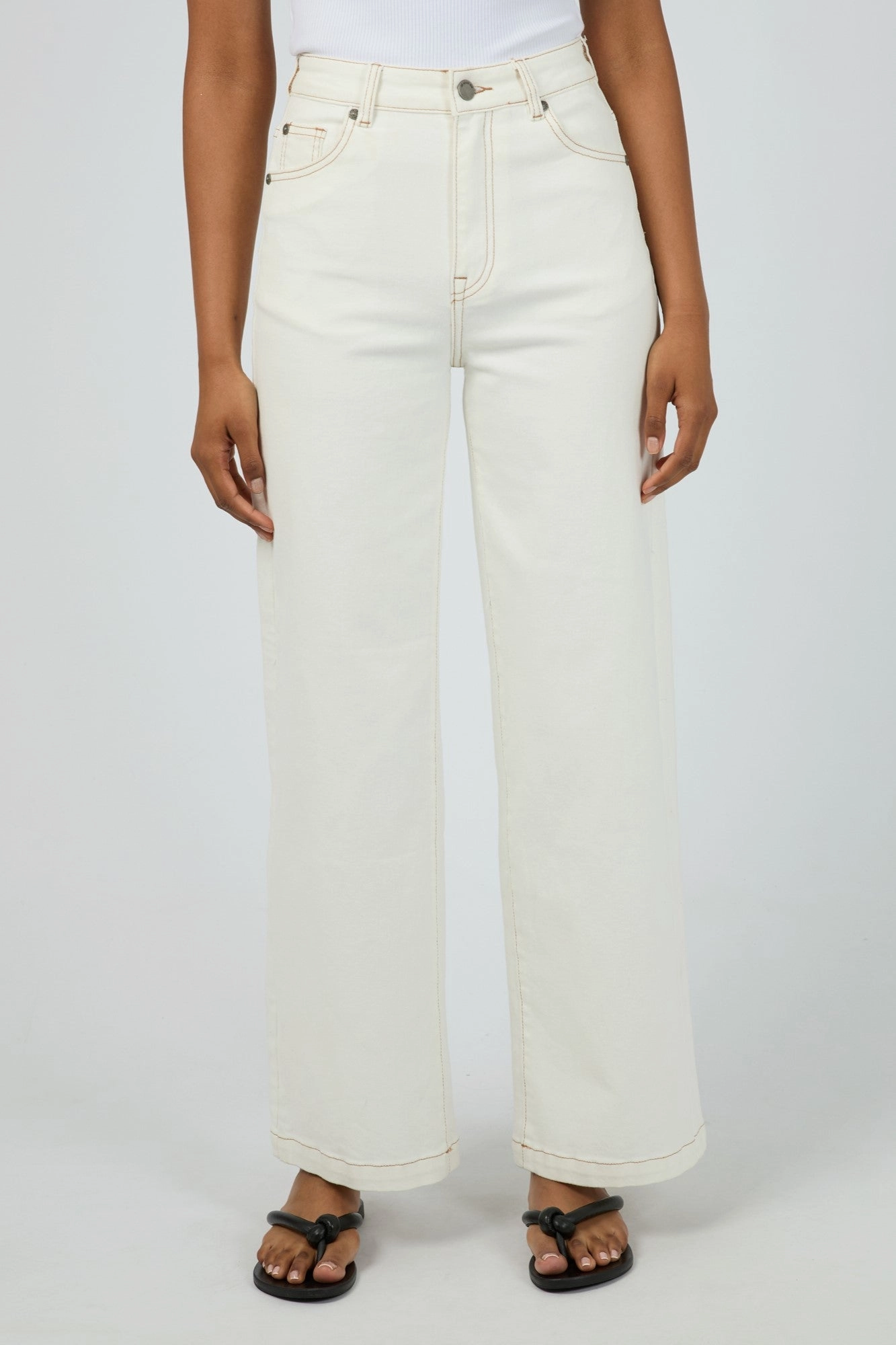 All About Eve Jacqui Wide Leg Vintage White