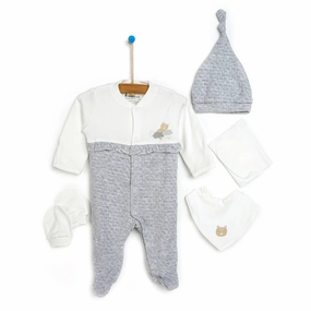 Bebbek Baby Girl 5 Pcs Newborn Gift Starter Set