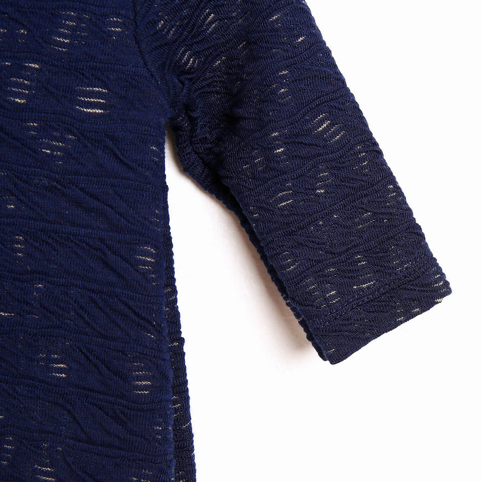 Bebbek Newborn Happy Camper Footed Jumpsuit - Navy Blue