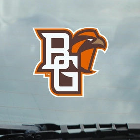 BGSU Athletic Logo Static Cling