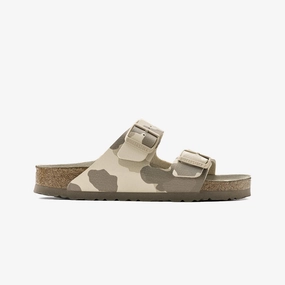 Birkenstock | ARIZONA SOFT FOOTBED BIRKO-FLOR  { MULTI/DESERT SOIL GREY