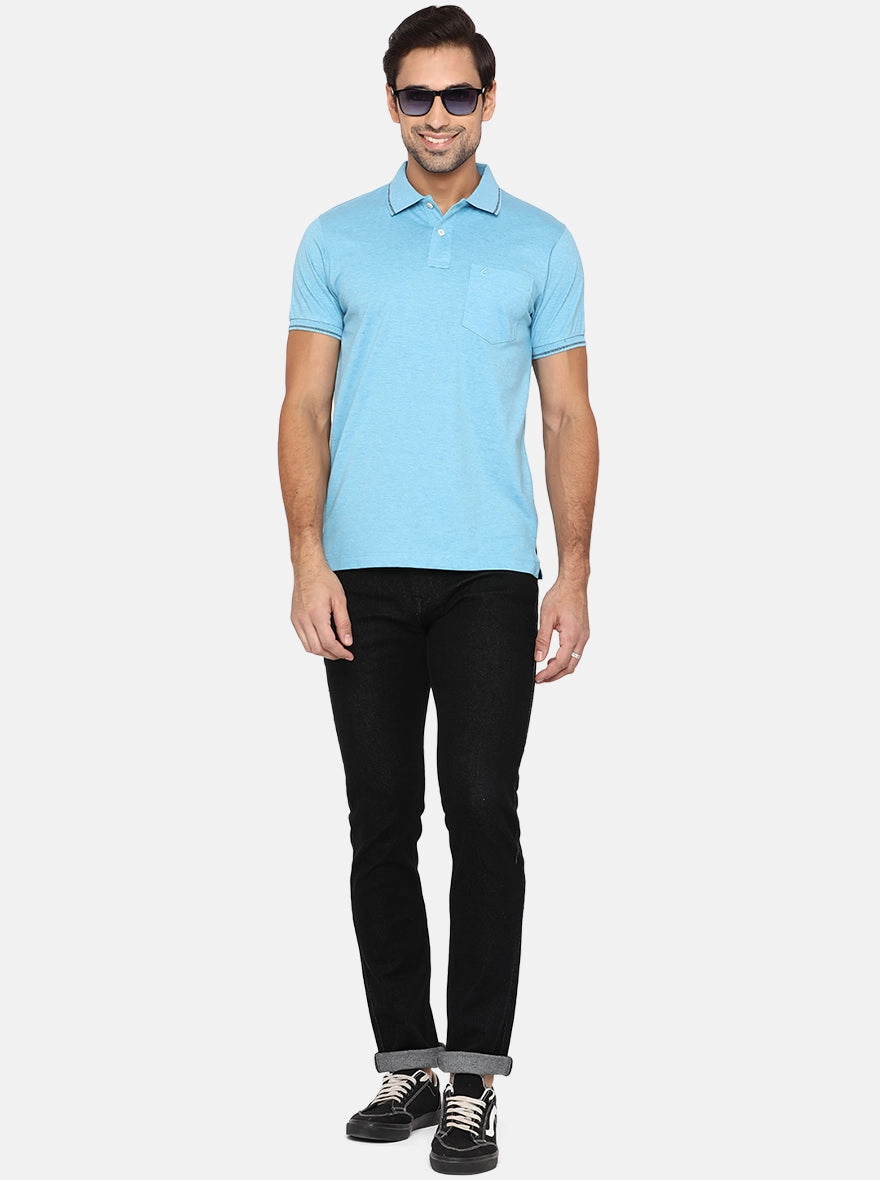 Black Washed Narrow Fit Jeans | Greenfibre