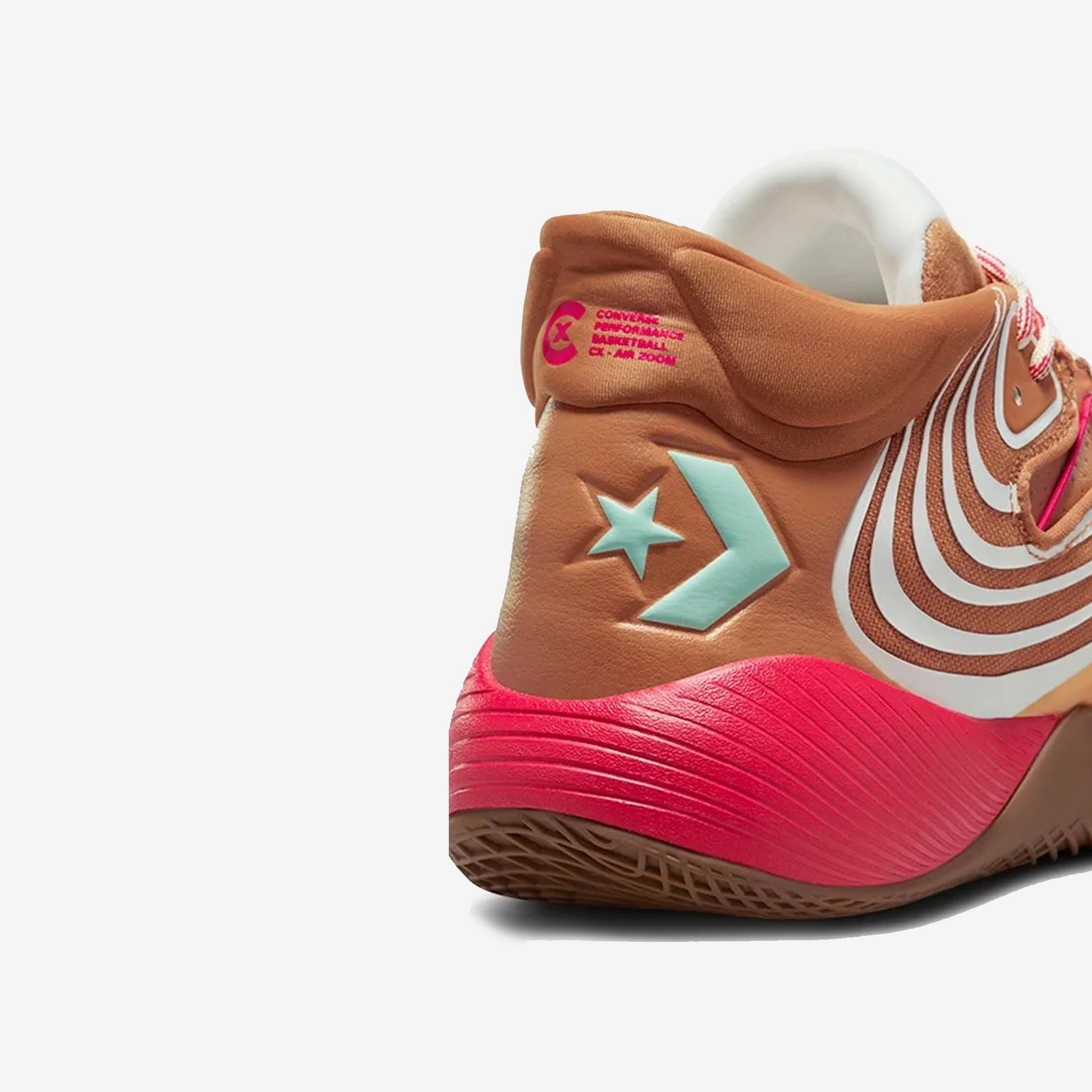 CONVERSE | ALL STAR BB SHIFT CX GINGERBREAD { BROWN/PINK