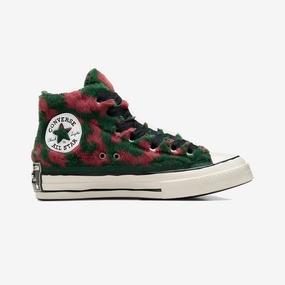CONVERSE | CHUCK 70 LUXE PLUSH { RED/WHITE