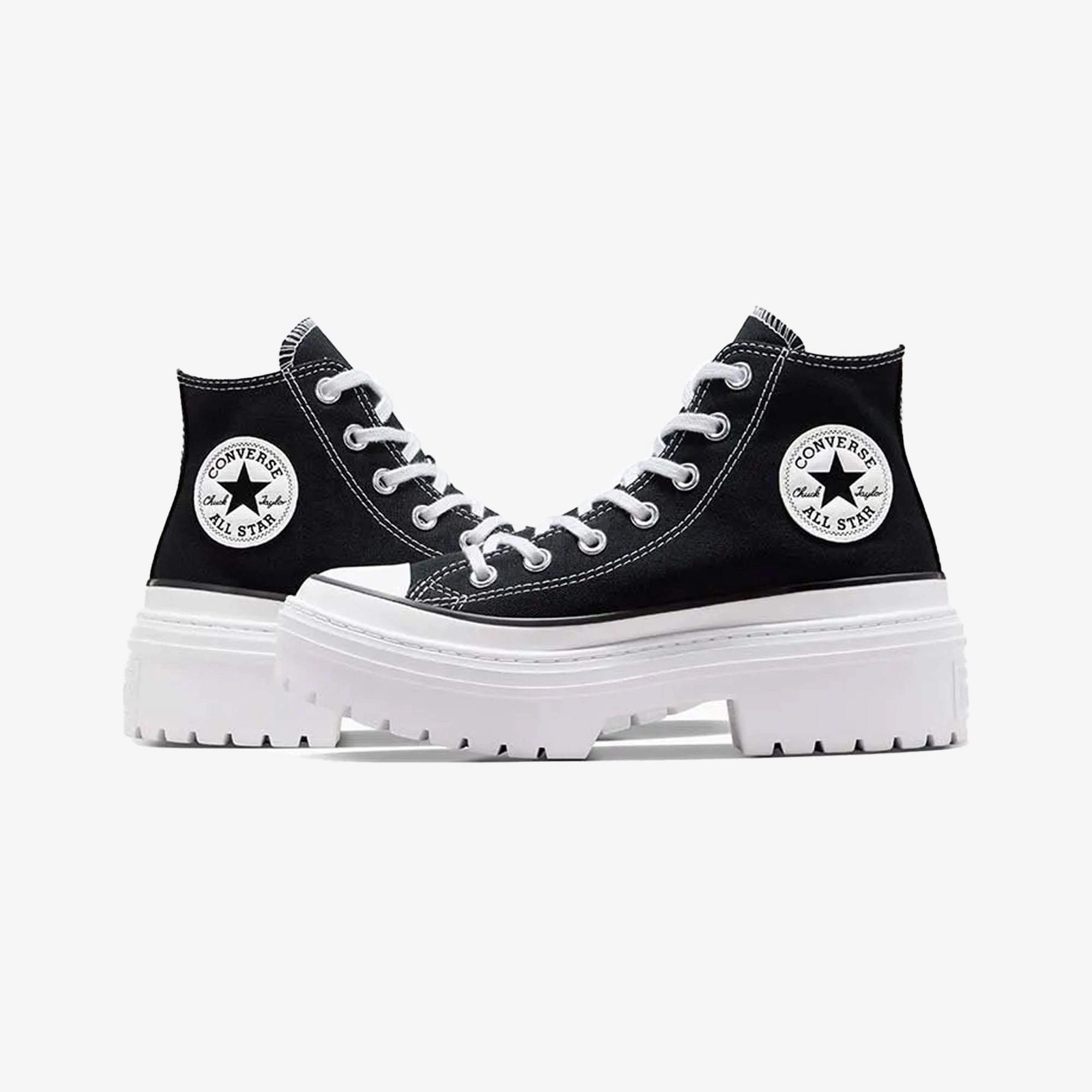 Converse | CHUCK TAYLOR ALL STAR LUGGED HEEL PLATFORM { BLACK/BLACK/WHITE
