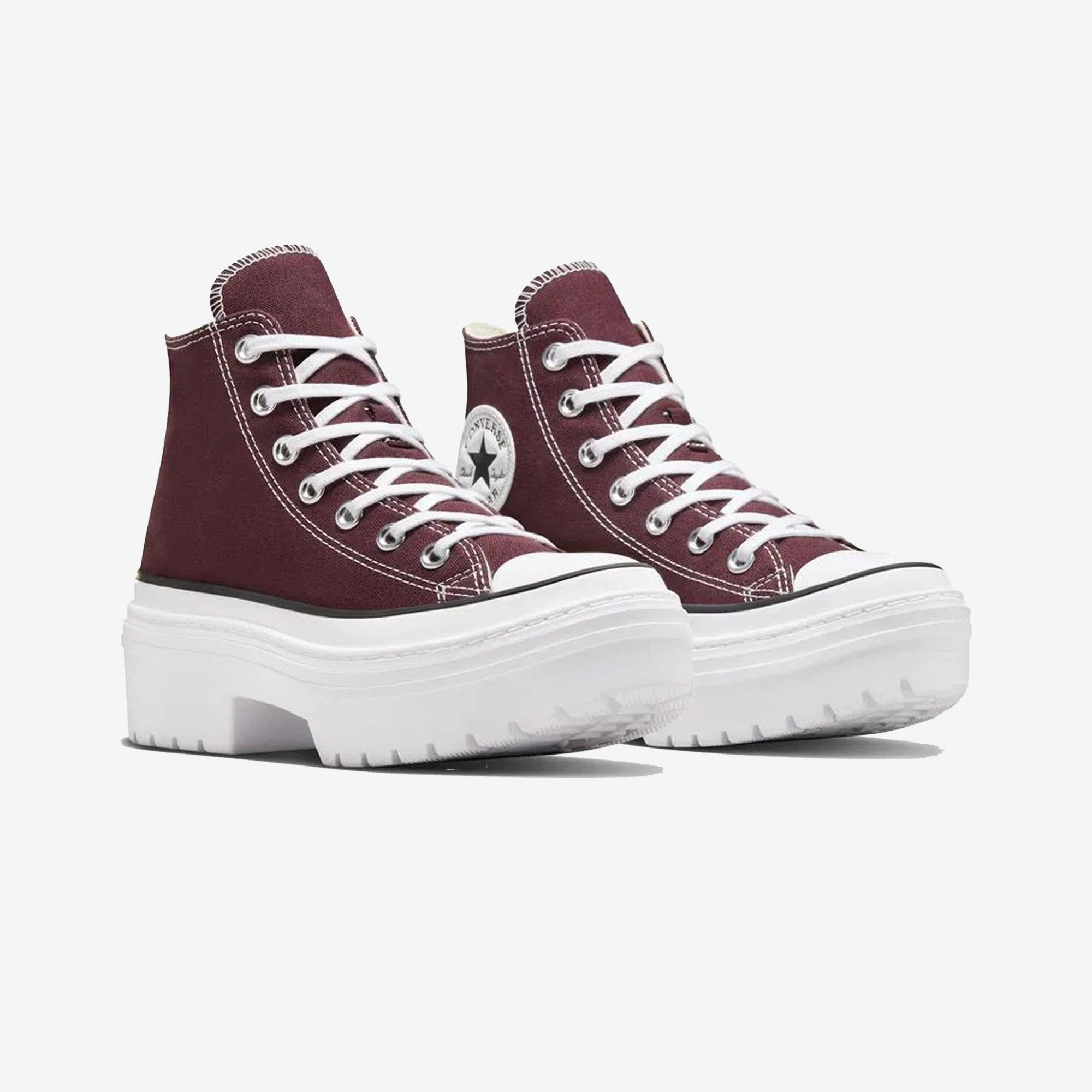 Converse | CHUCK TAYLOR ALL STAR LUGGED HEEL PLATFORM { WHITE/BLACK