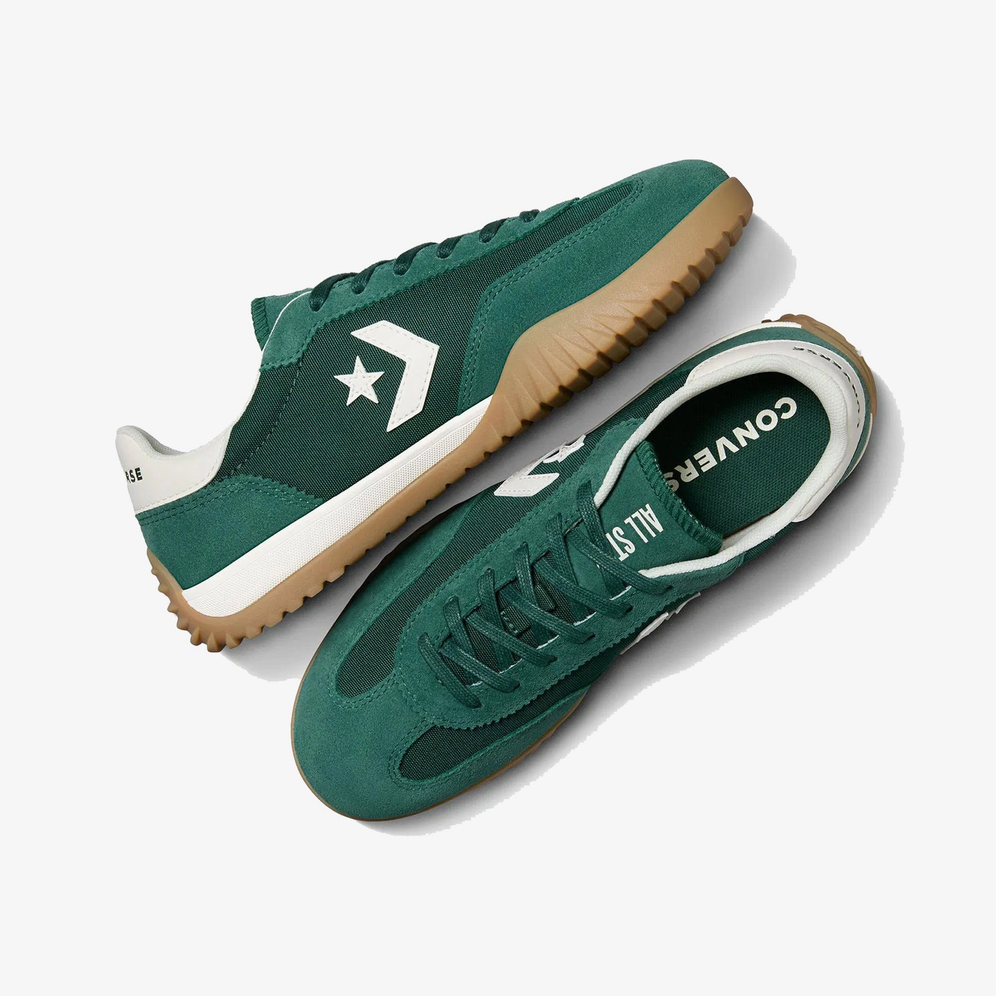 CONVERSE | RUN STAR TRAINER LOW { GREEN/EGRET/WHITE