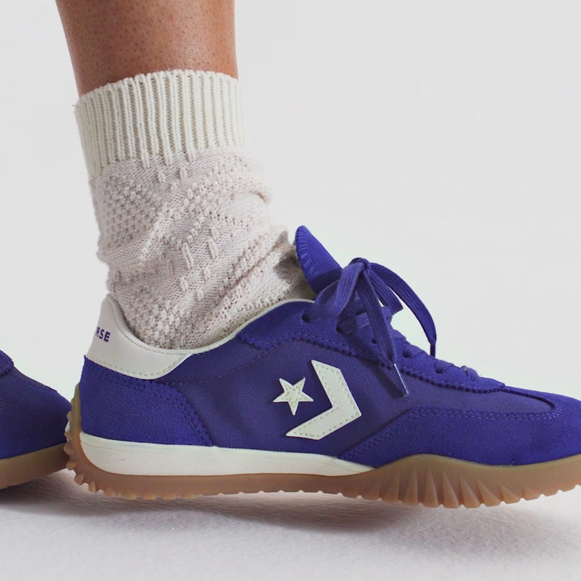 CONVERSE | RUN STAR TRAINER LOW { NIGHT INDIGO/WHITE