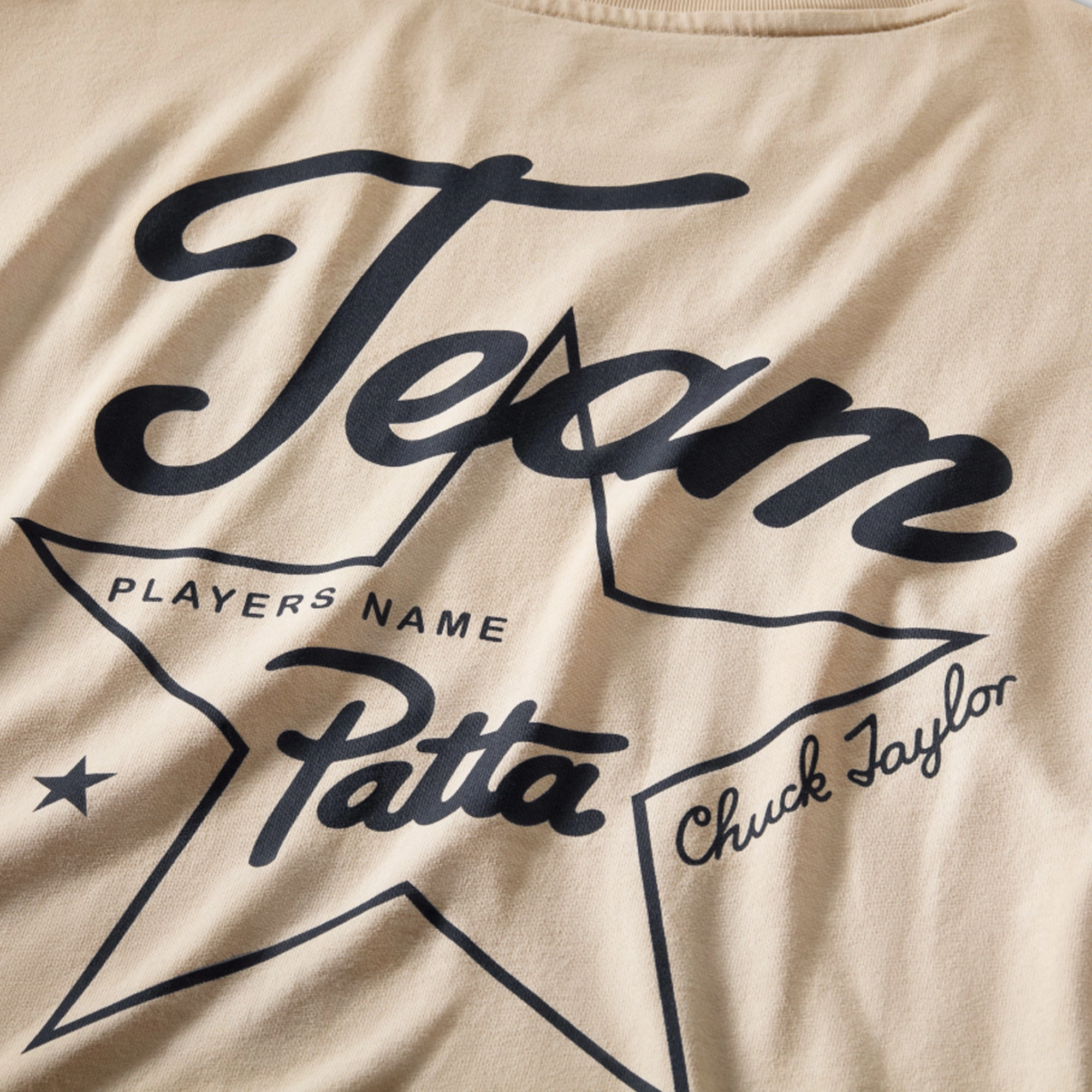 Converse | X PATTA ANNIVERSARY TEE NATURAL IVORY { CREAM