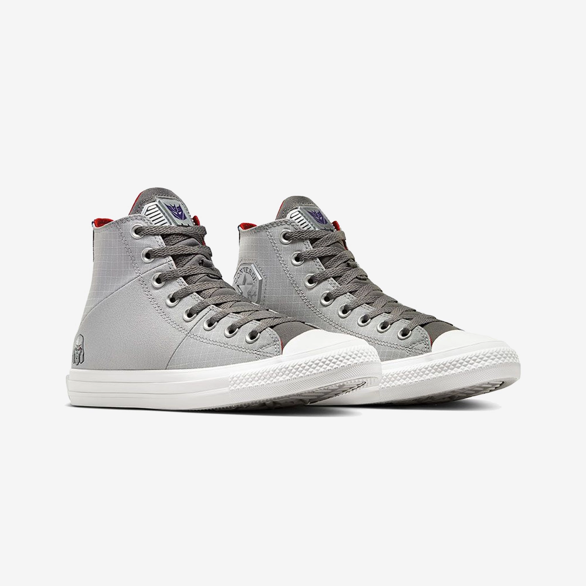Converse | x TRANSFORMERS CHUCK TAYLOR ALL STAR { GREY/COURT PURPLE/MULTI
