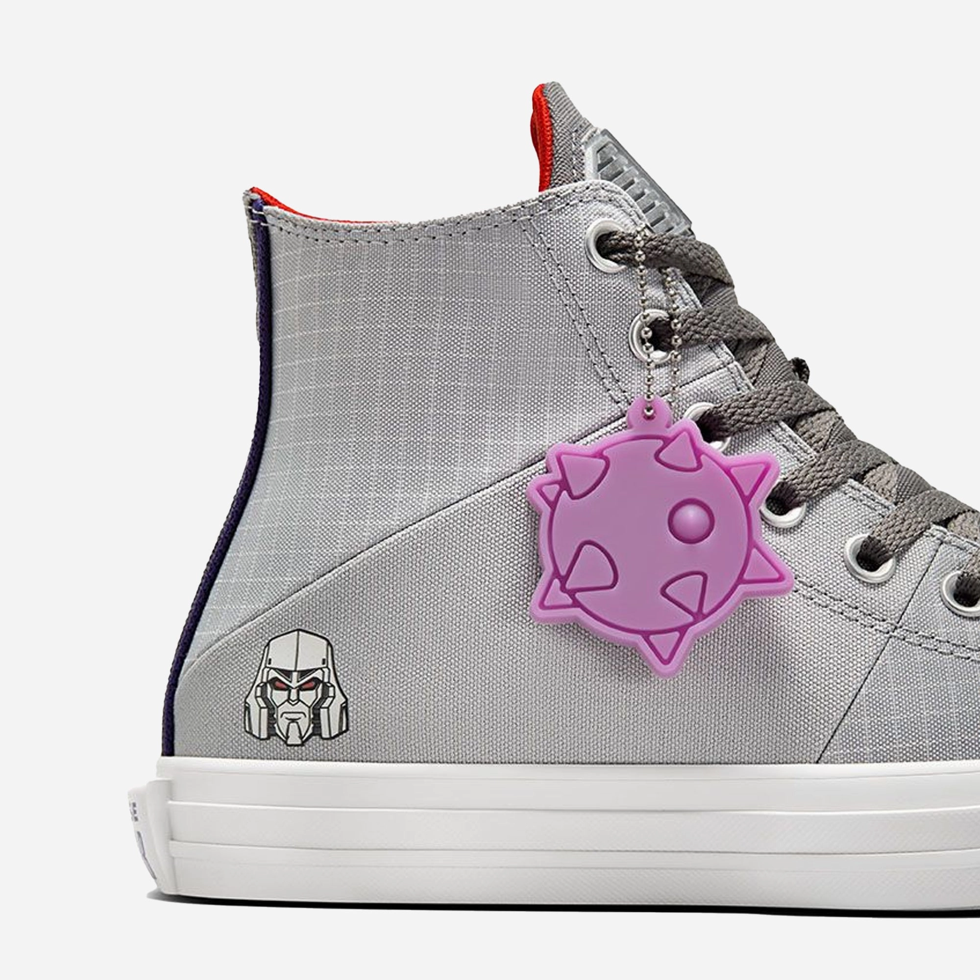 Converse | x TRANSFORMERS CHUCK TAYLOR ALL STAR { GREY/COURT PURPLE/MULTI