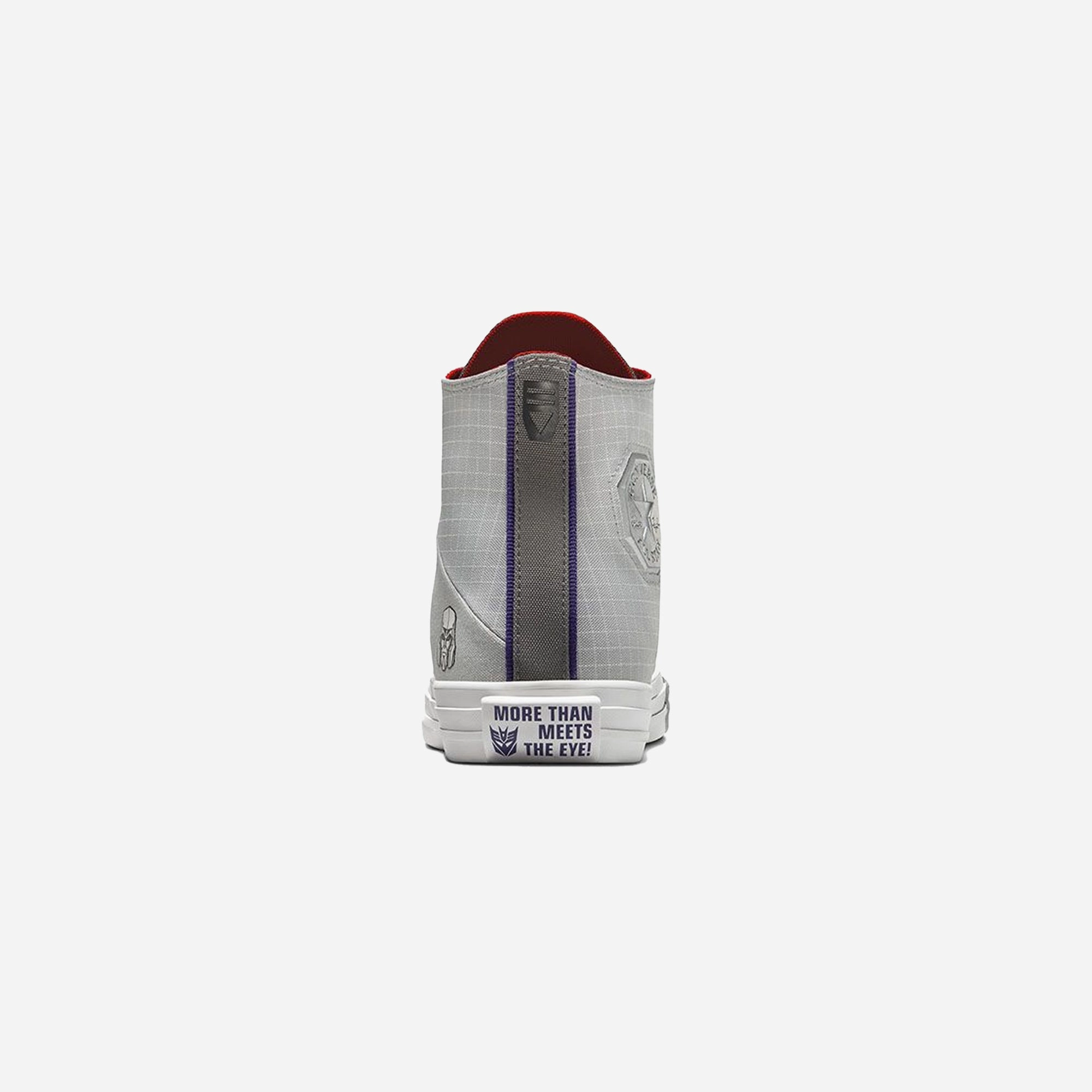 Converse | x TRANSFORMERS CHUCK TAYLOR ALL STAR { GREY/COURT PURPLE/MULTI