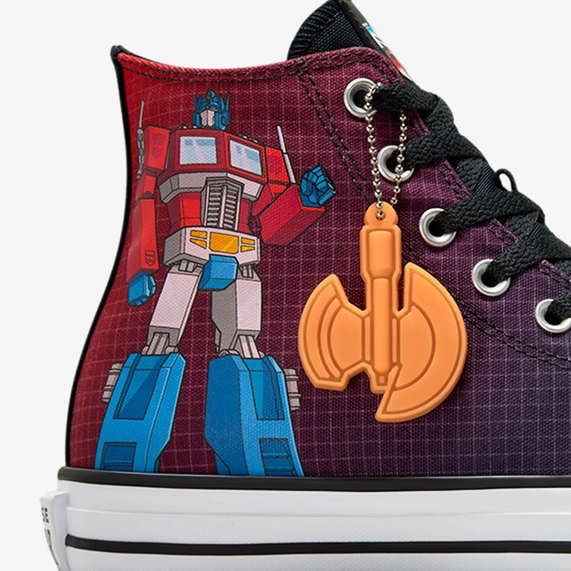 Converse | x TRANSFORMERS CHUCK TAYLOR ALL STAR AUTOBOTS { BLACK/FEVER DREAM/WHITE