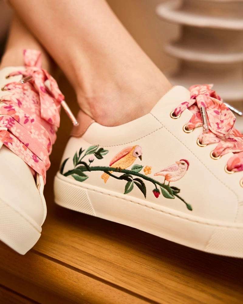 Floral Vegan Laces | Pink