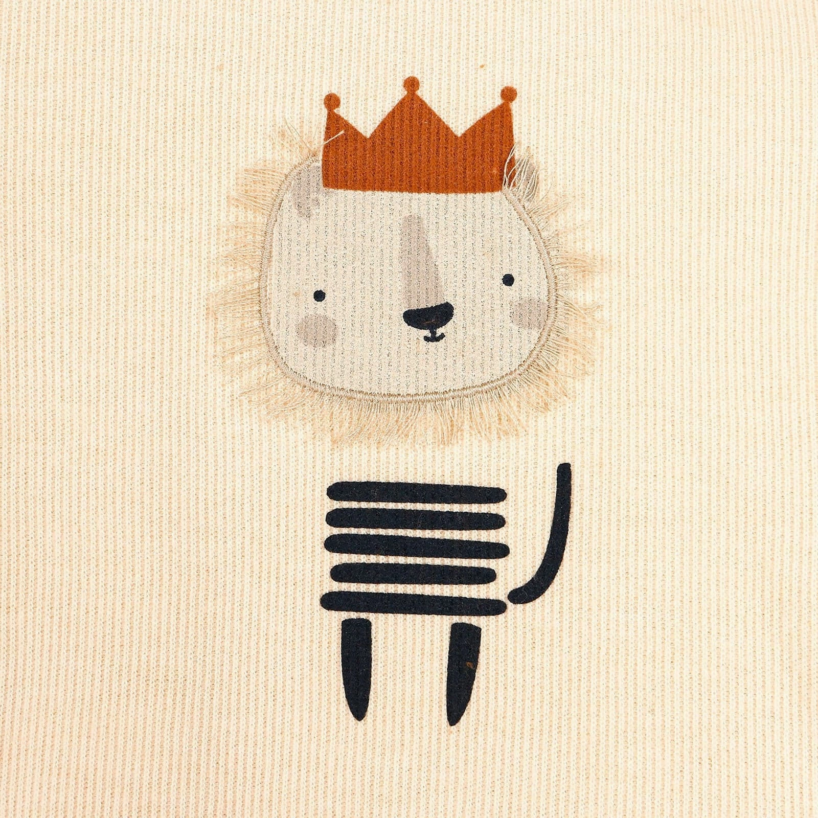 HelloBaby Sweatshirt-Vest-Bottom - Brown