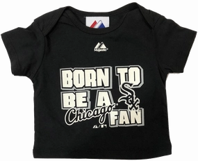 Infant Chicago White Sox "Born To Be" Black T-Shirt