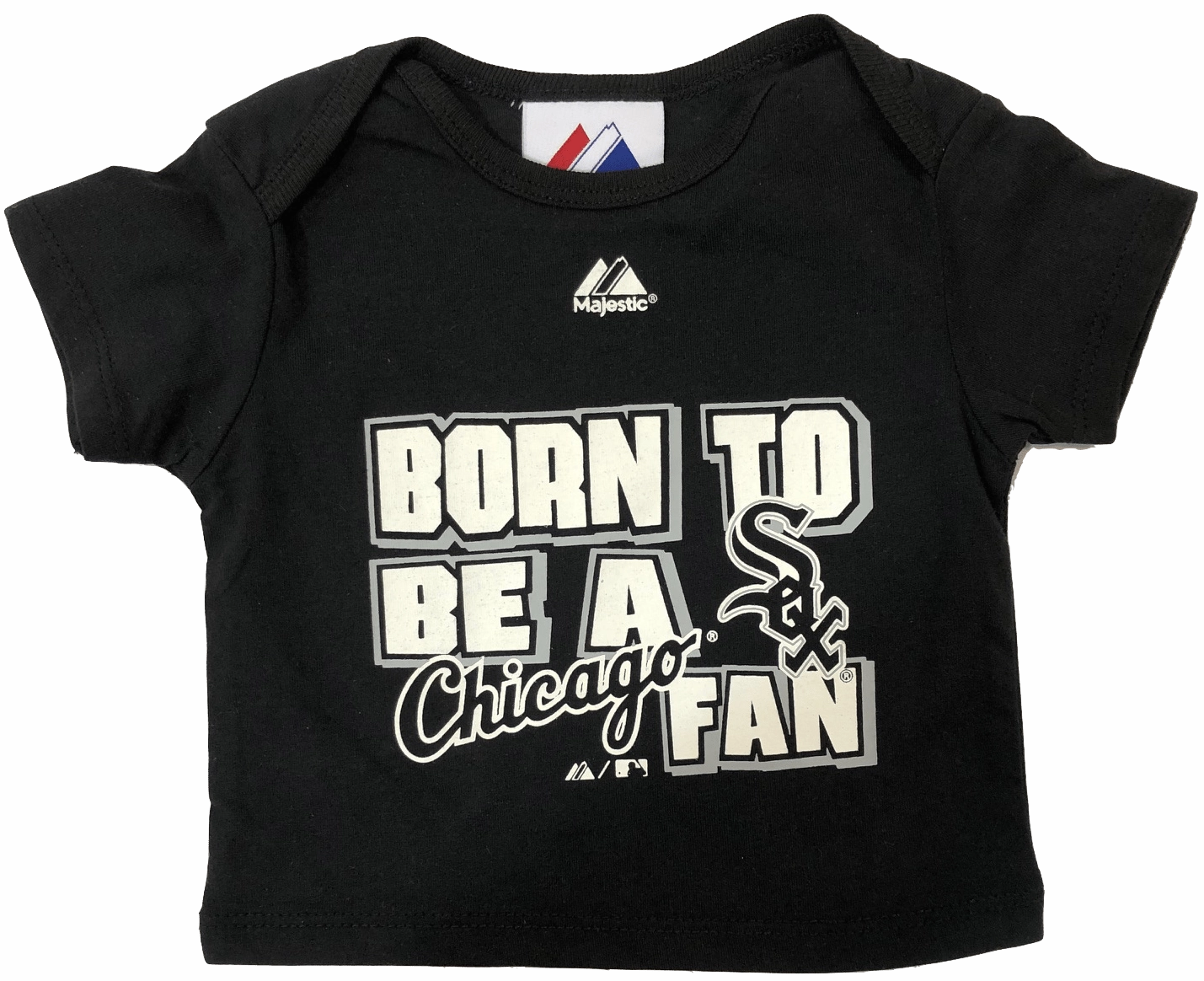 Infant Chicago White Sox "Born To Be" Black T-Shirt
