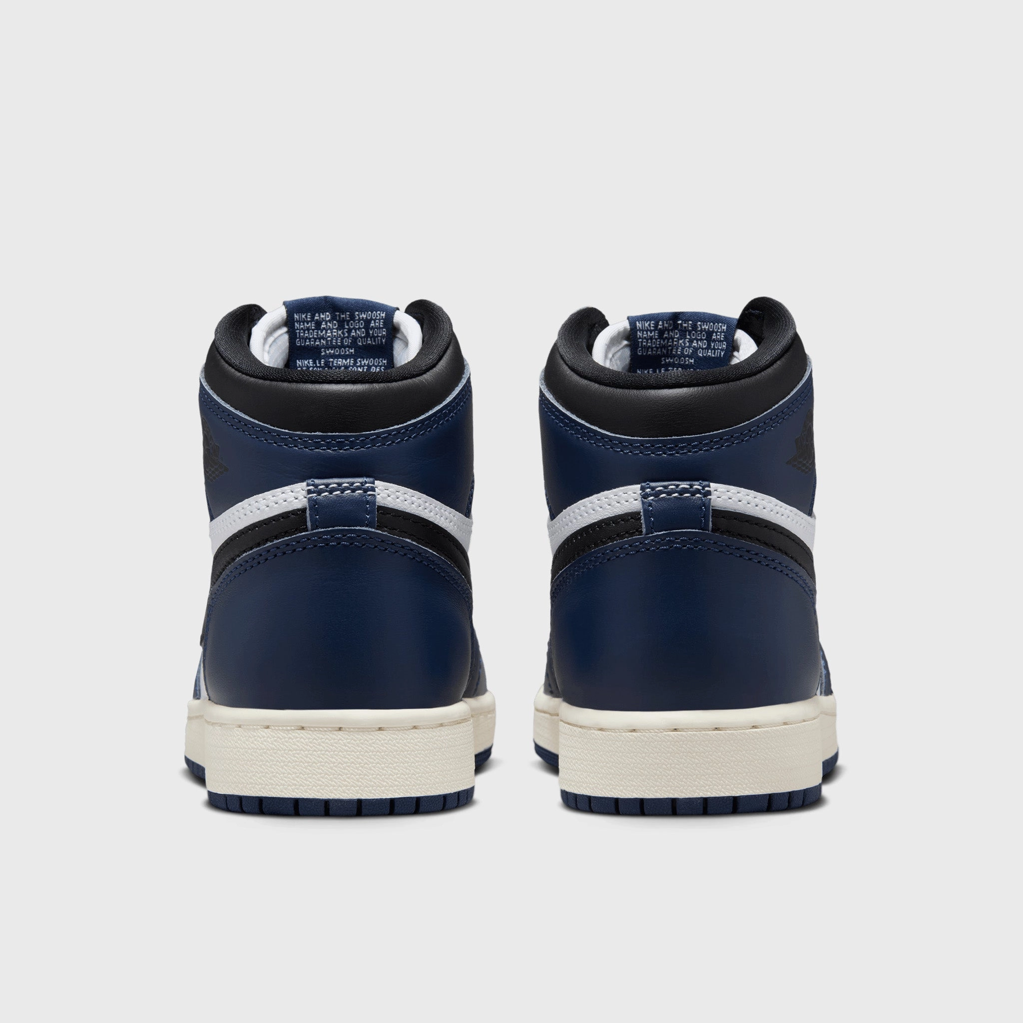 Jordan 1 High OG GS Midnight Navy / Black - White