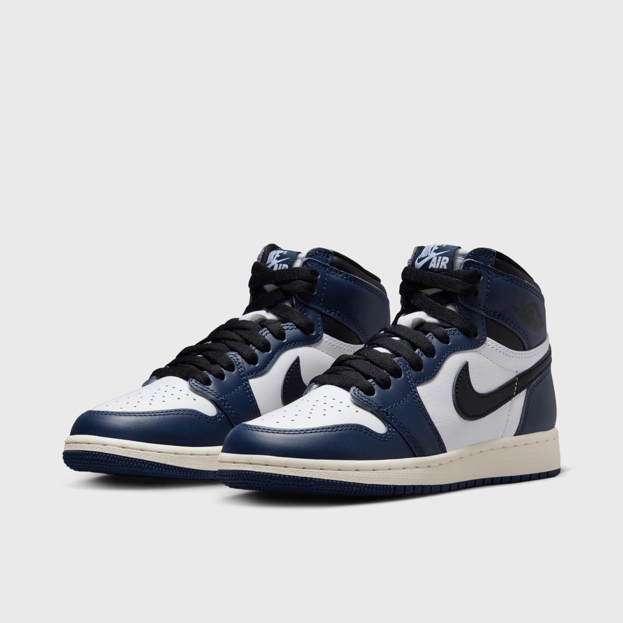 Jordan 1 High OG GS Midnight Navy / Black - White