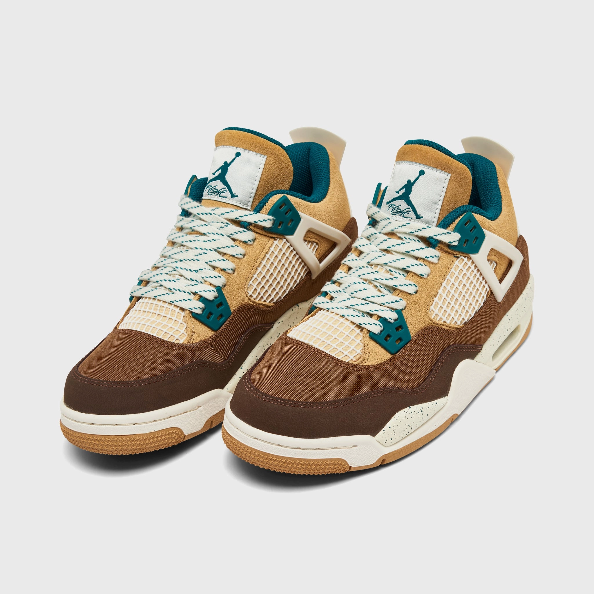 Jordan 4 Retro GS Cacao Wow / Geode Teal - Ale Brown