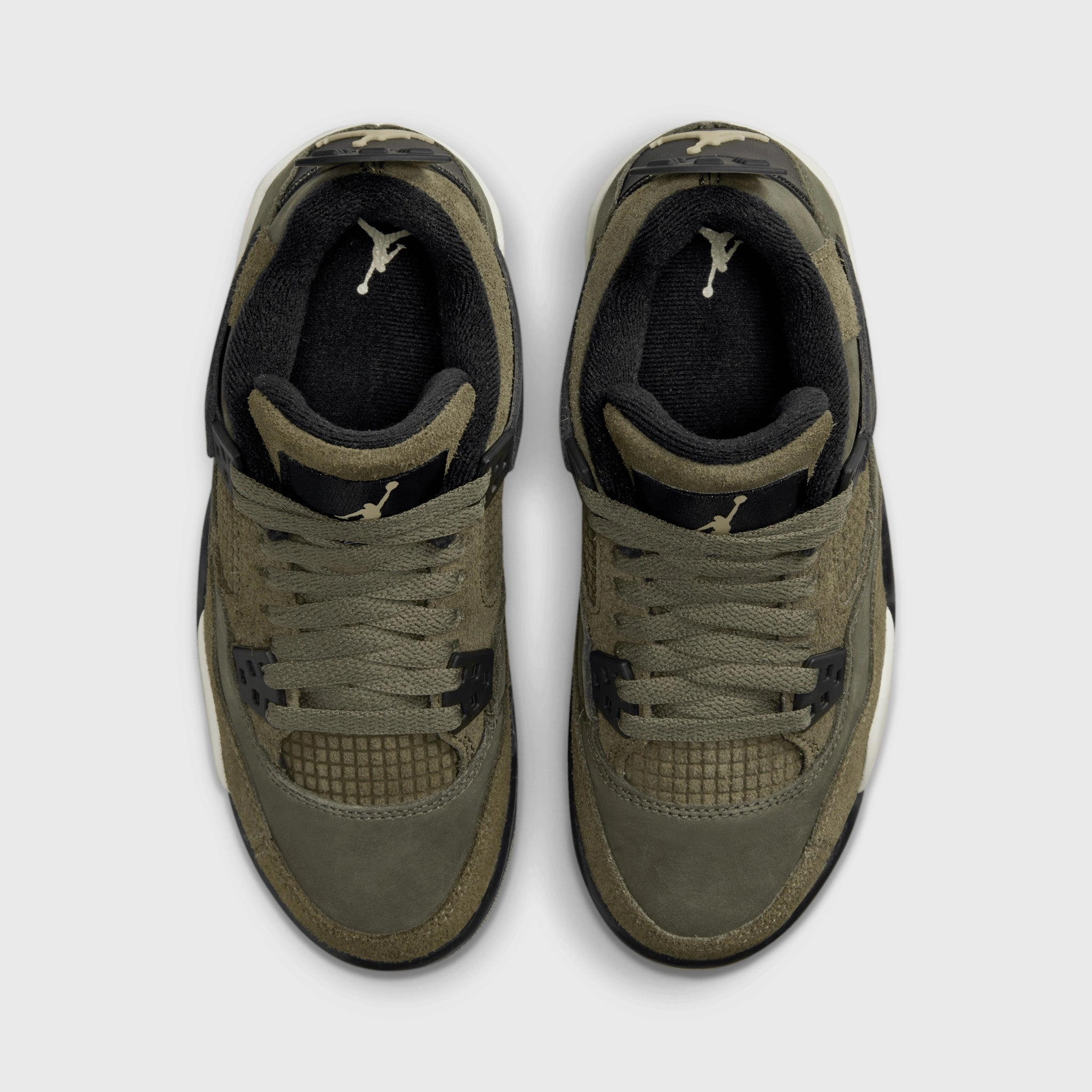 Jordan 4 Retro SE Craft GS Medium Olive / Pale Vanilla - Cargo Khaki