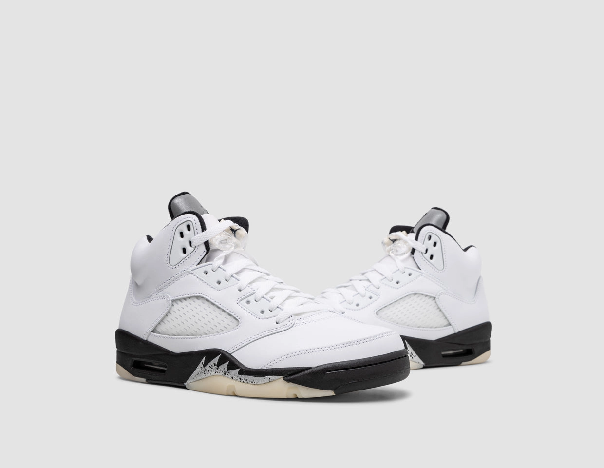 Jordan 5 Retro White / Black - Sail