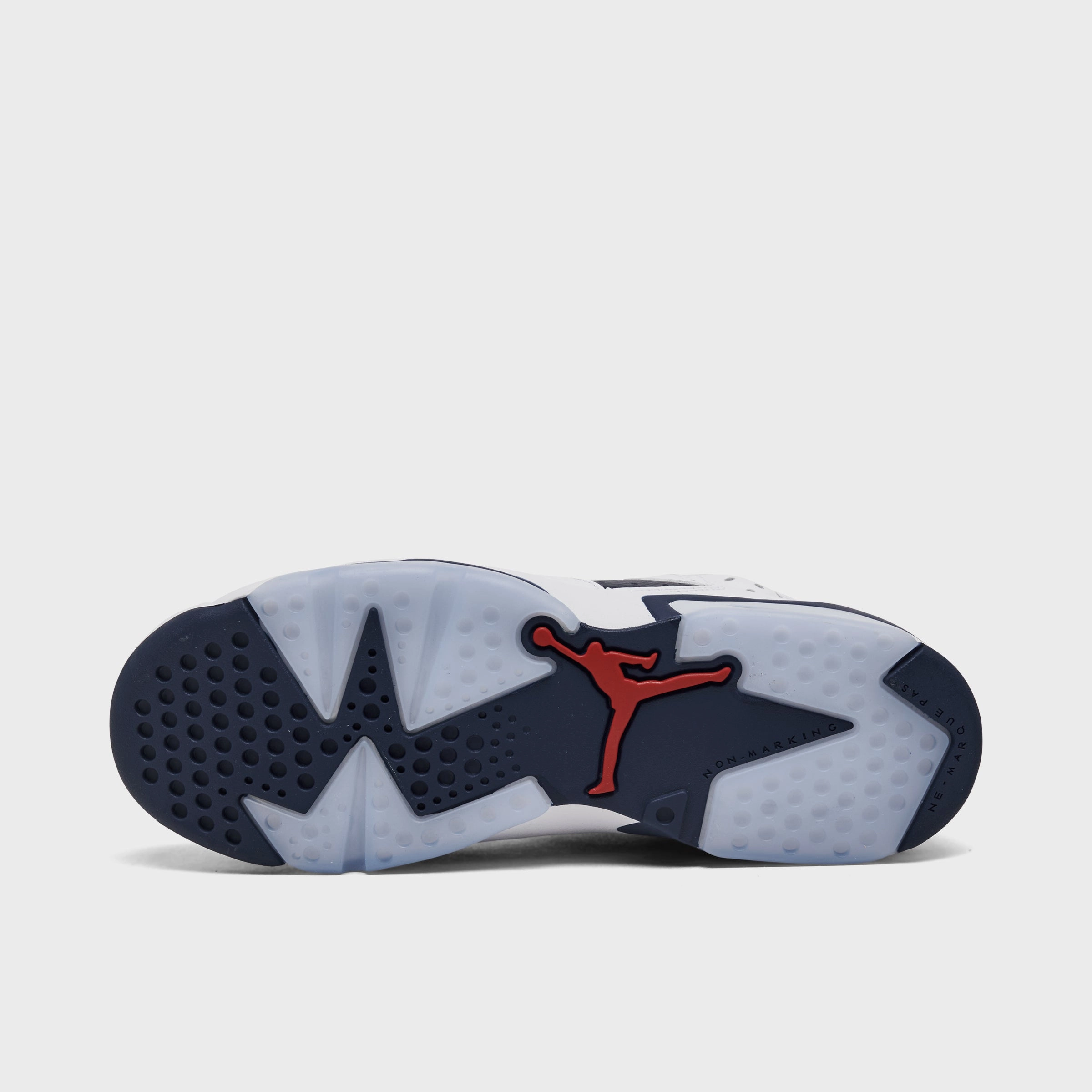 Jordan 6 Retro GS White / Varsity Red - Midnight Navy