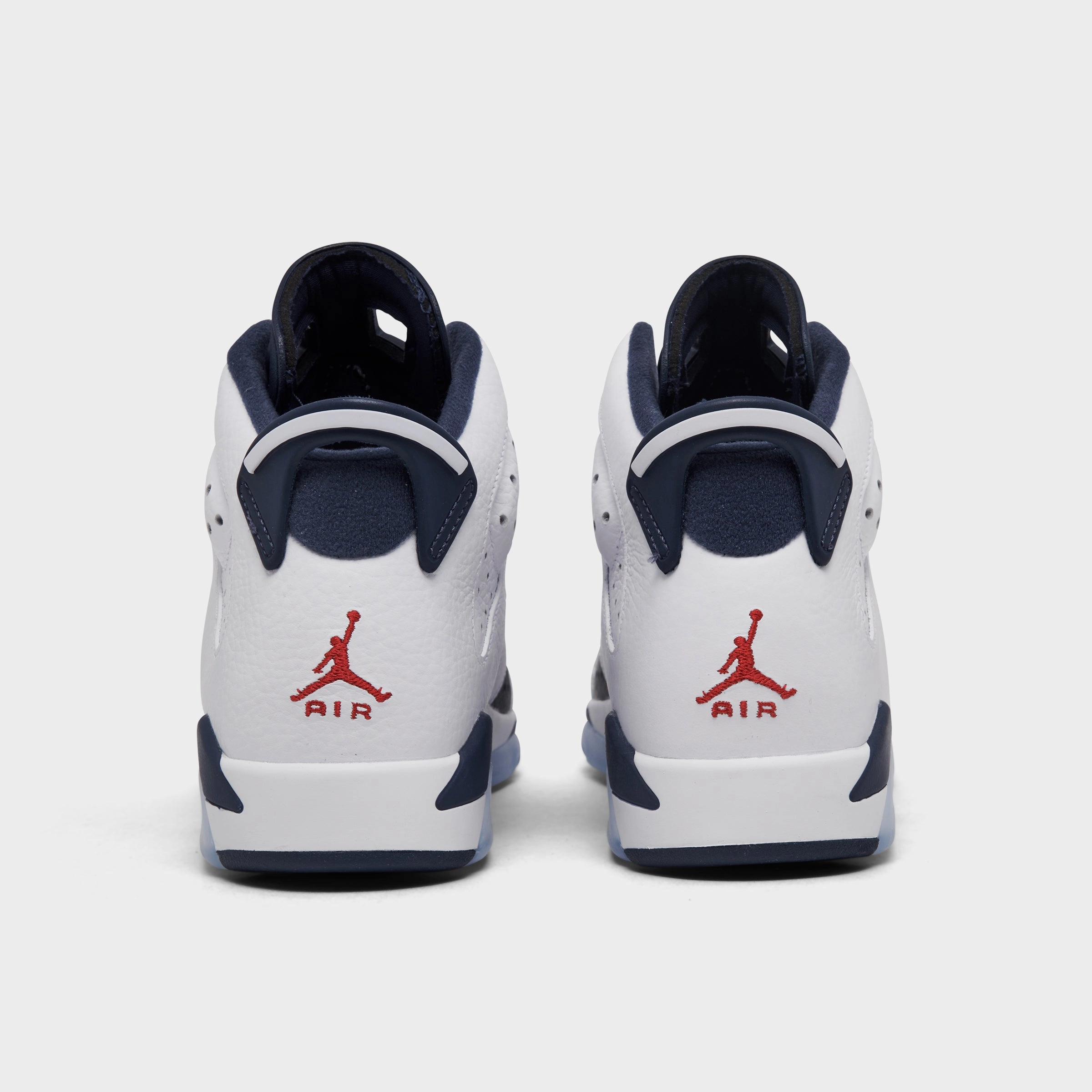 Jordan 6 Retro GS White / Varsity Red - Midnight Navy