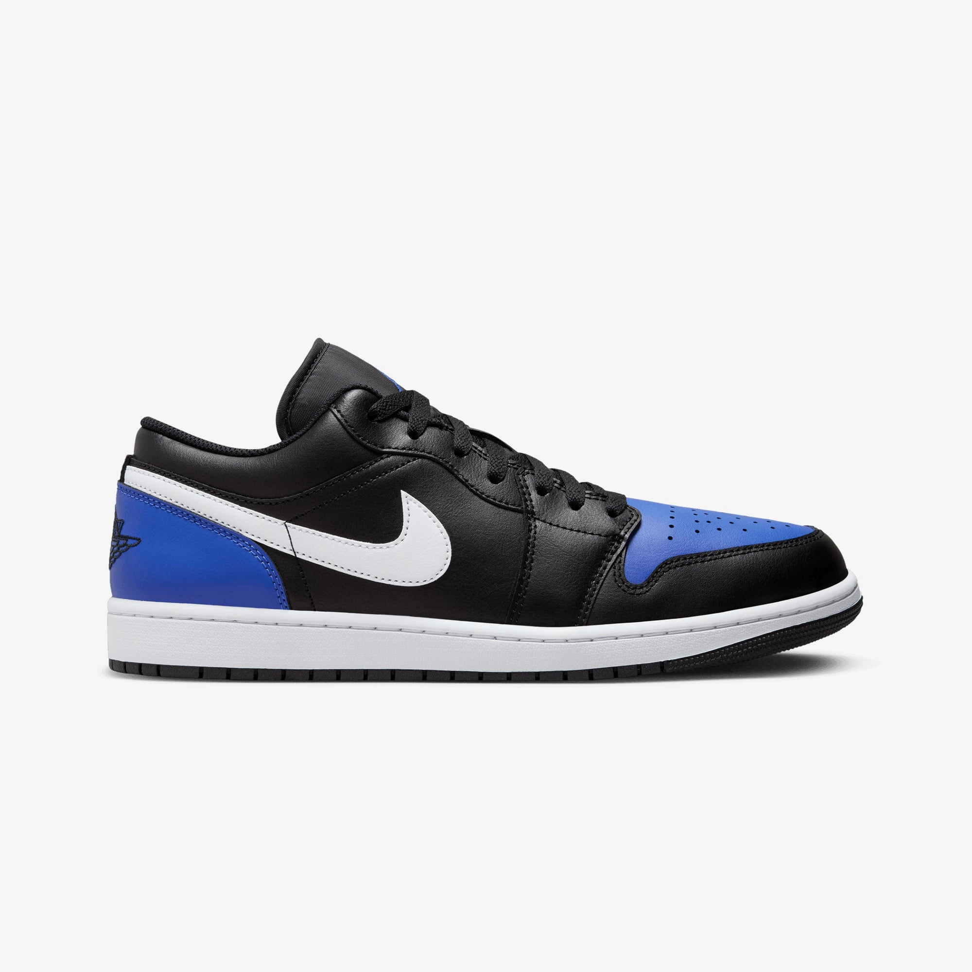 JORDAN | AIR JORDAN 1 LOW { BLACK/WHITE-GAME ROYAL