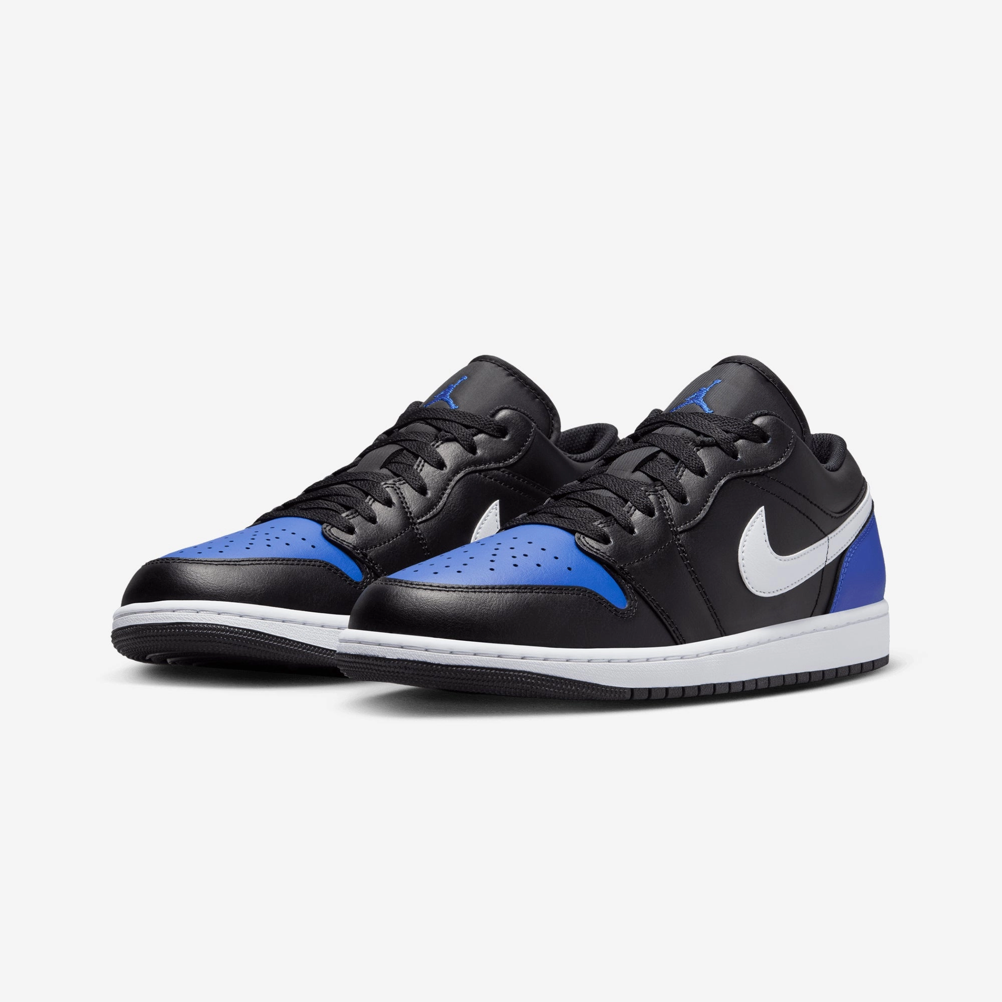 JORDAN | AIR JORDAN 1 LOW { BLACK/WHITE-GAME ROYAL