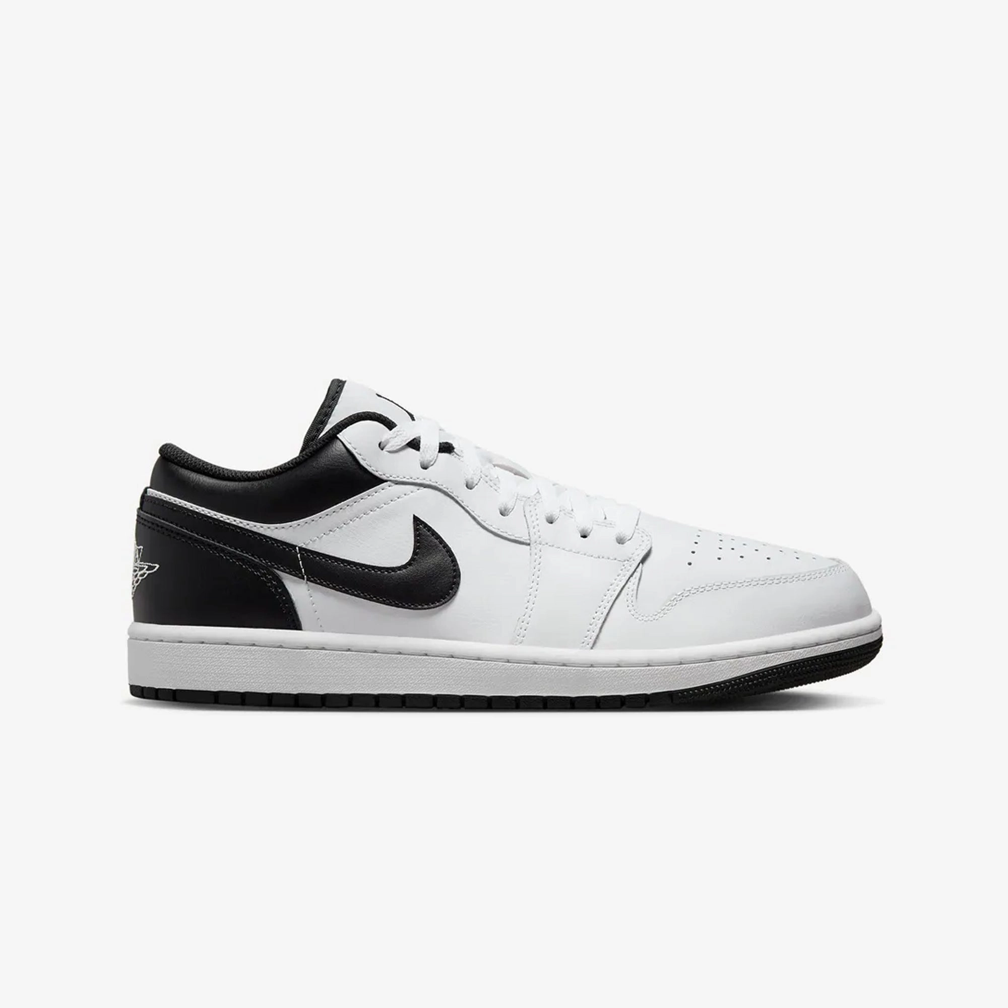 Jordan | AIR JORDAN 1 LOW  { WHITE/BLACK-WHITE