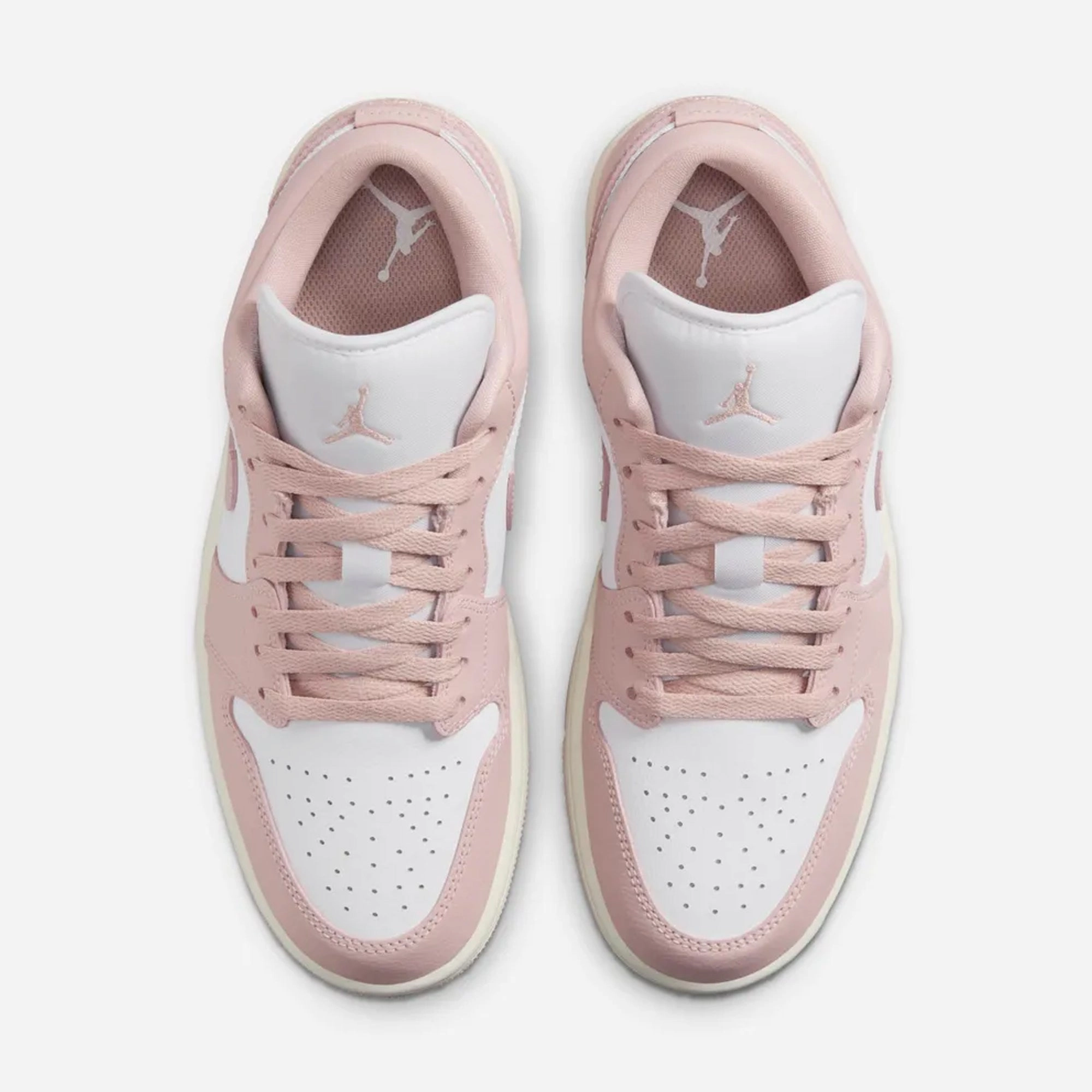 Jordan | AIR JORDAN 1 LOW { WHITE/PINK OXFORD-SAIL