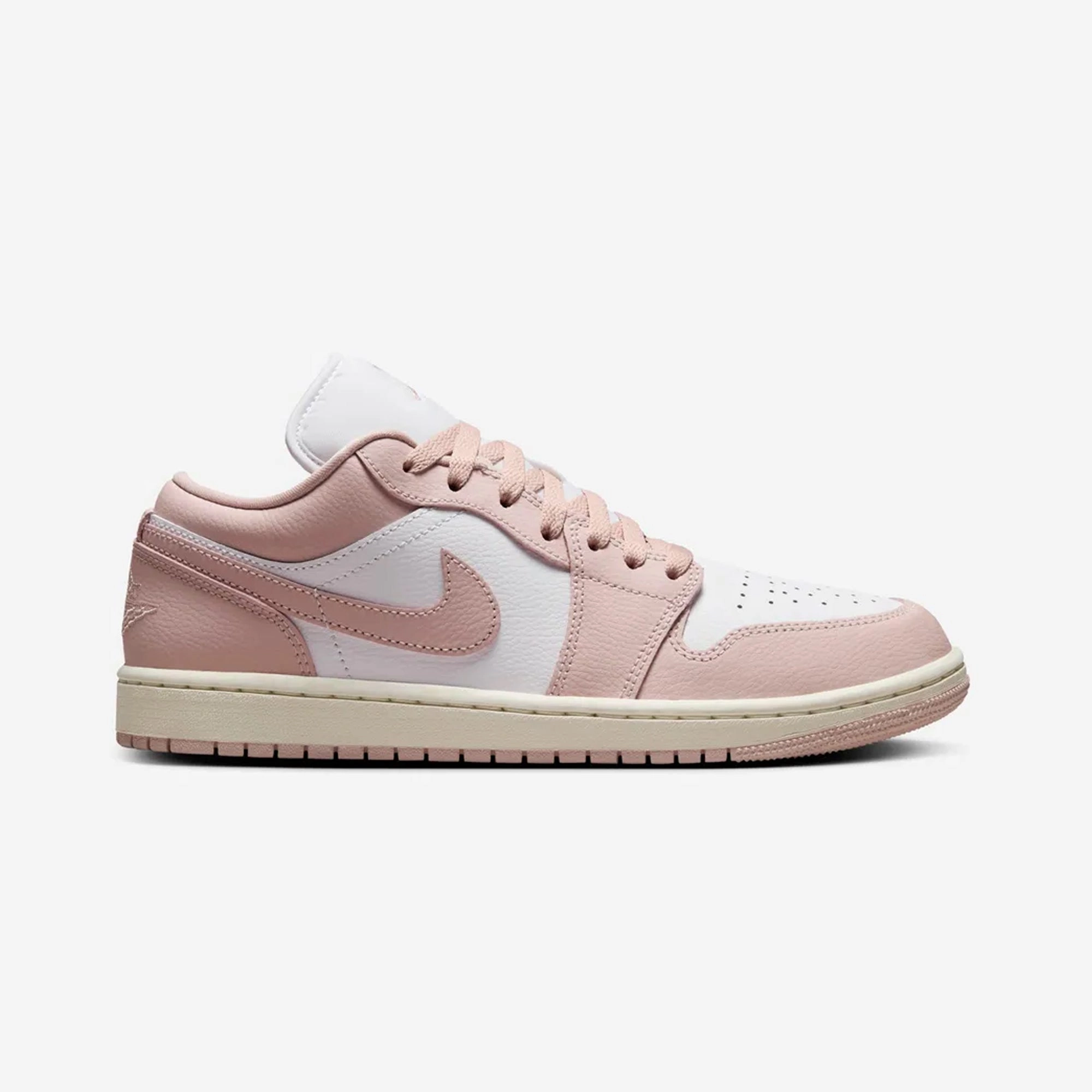 Jordan | AIR JORDAN 1 LOW { WHITE/PINK OXFORD-SAIL