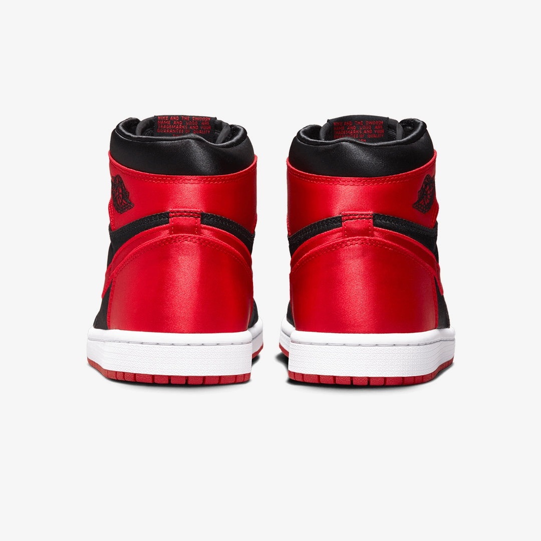 Jordan | AIR JORDAN 1 RETRO HIGH OG  { BLACK/UNIVERSITY RED-WHITE