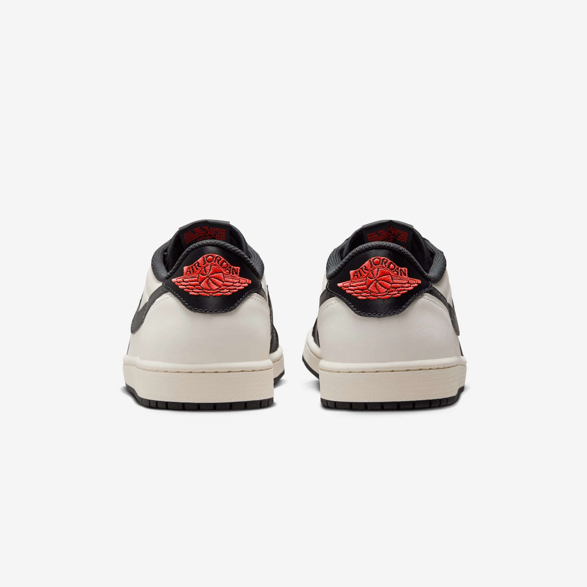 JORDAN | AIR JORDAN 1 RETRO LOW PARIS SAINT-GERMAIN { SAIL/OFF NOIR-INFRARED 23-PINK OXFORD