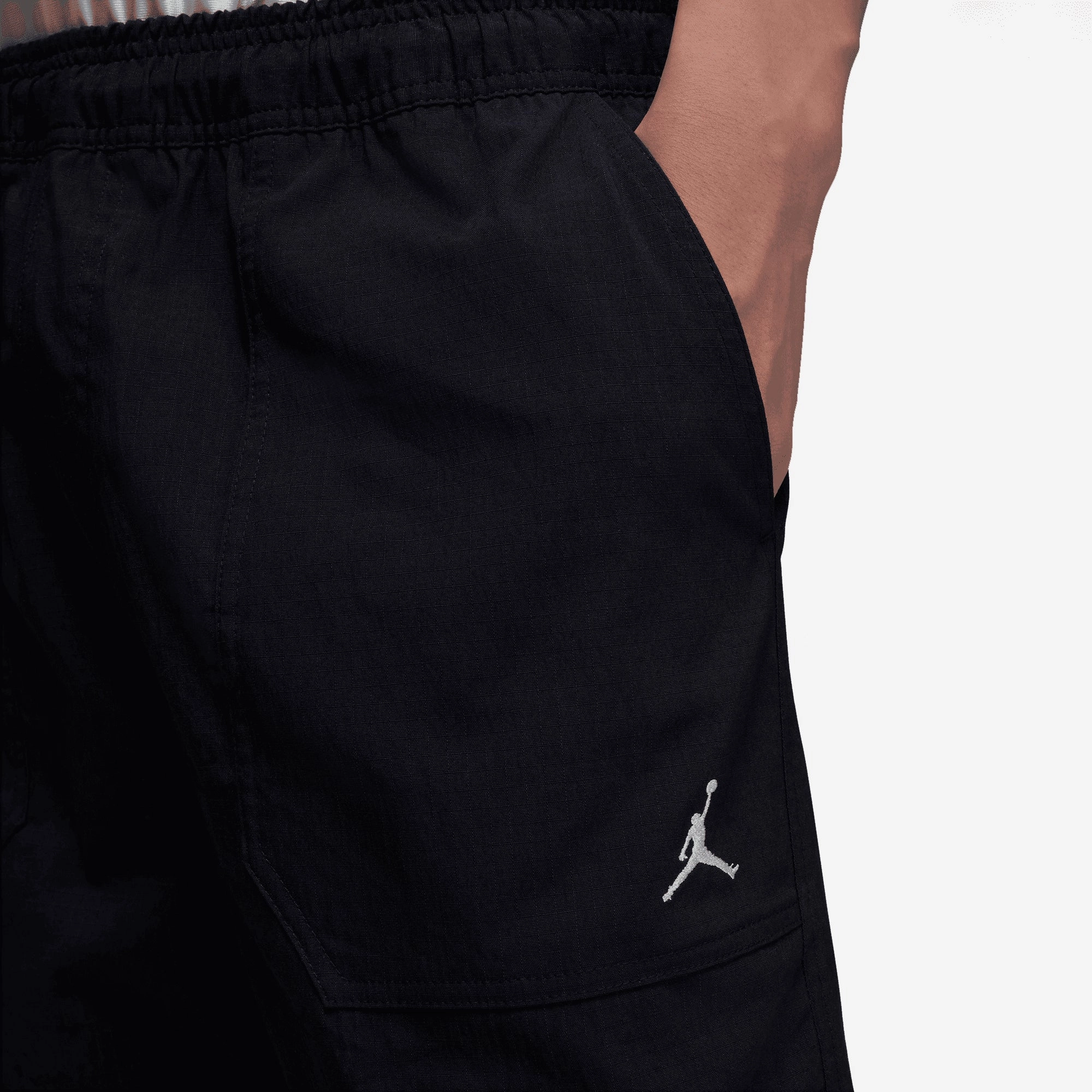 JORDAN | MVP WOVEN PANTS { BLACK/SAIL/SAIL