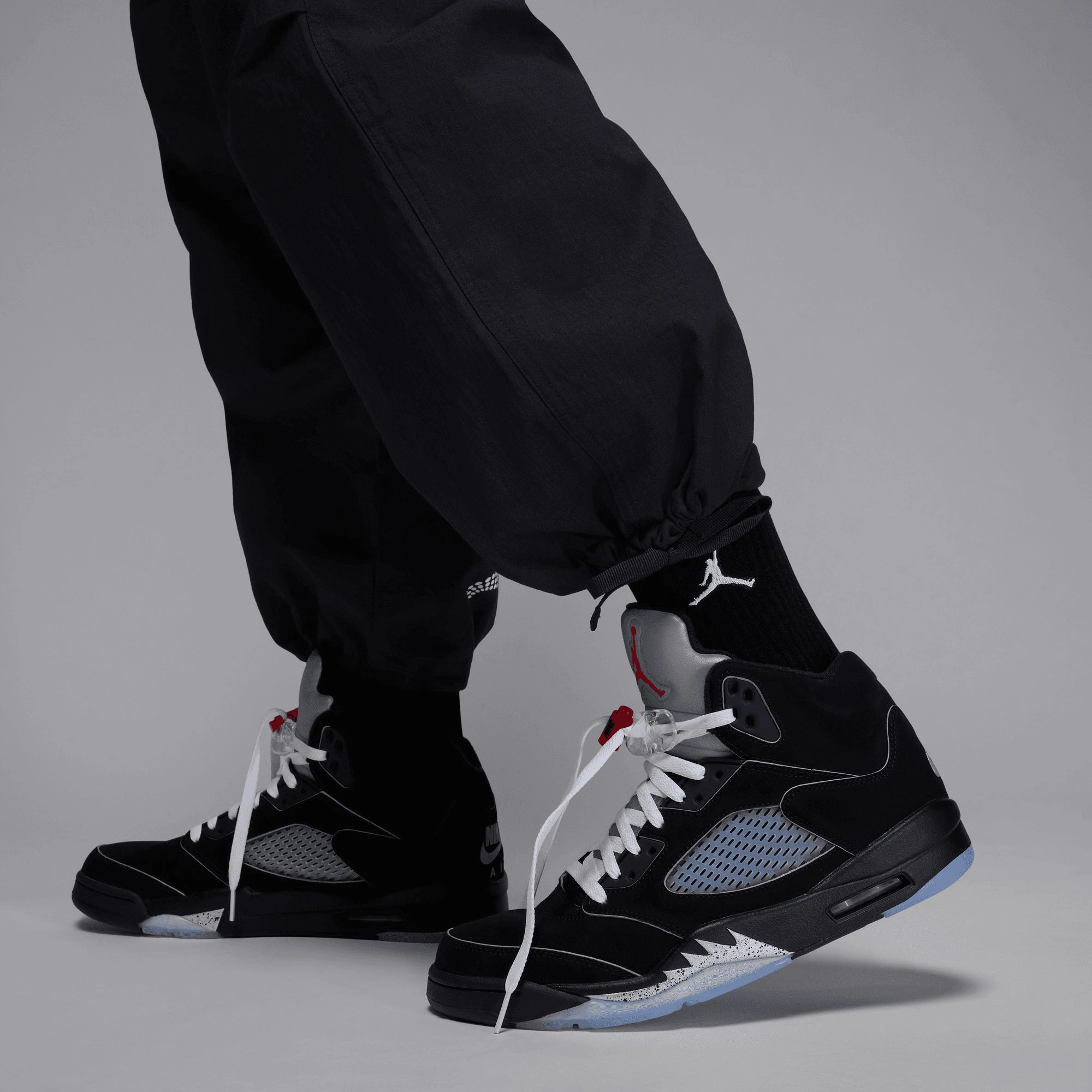 JORDAN | MVP WOVEN PANTS { BLACK/SAIL/SAIL