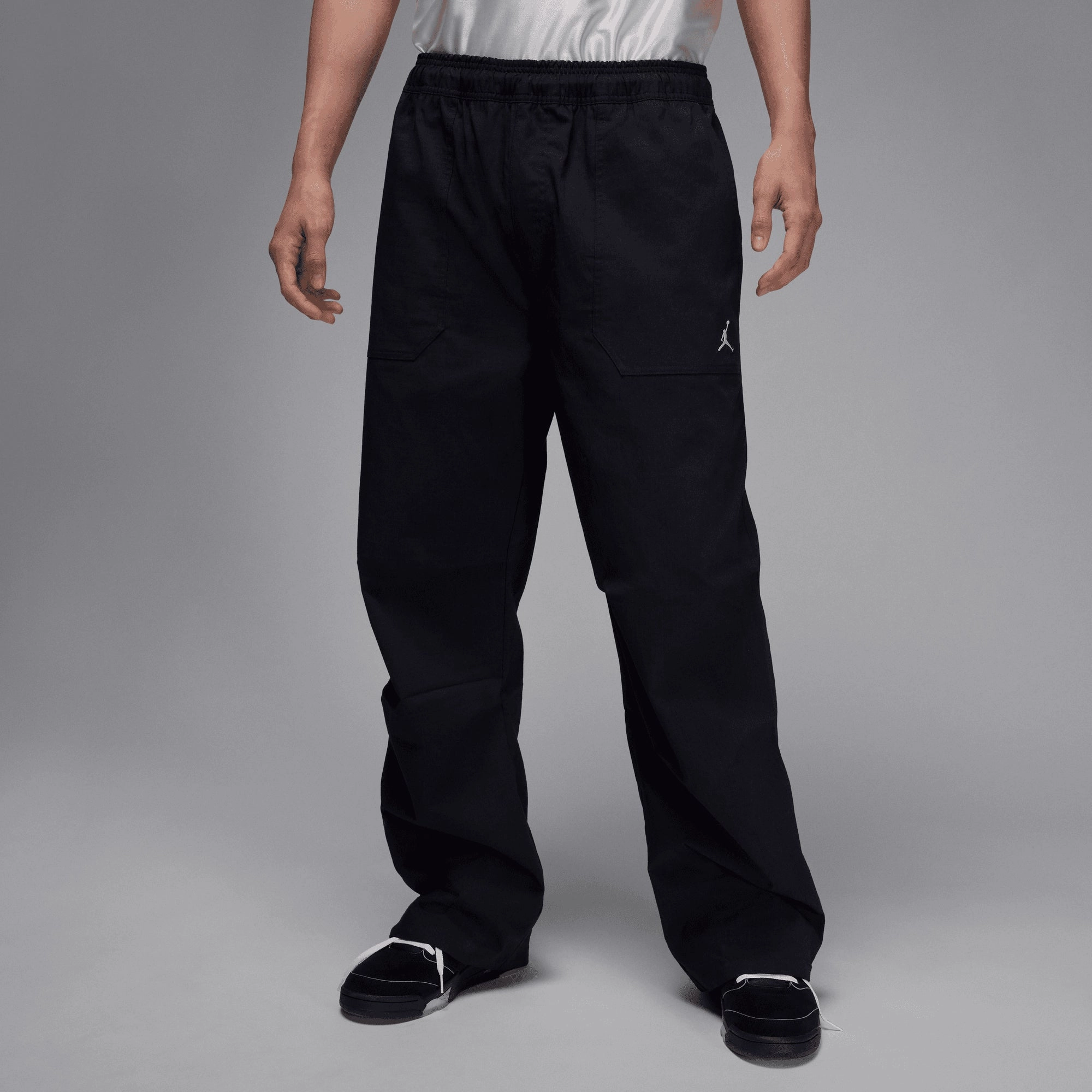 JORDAN | MVP WOVEN PANTS { BLACK/SAIL/SAIL