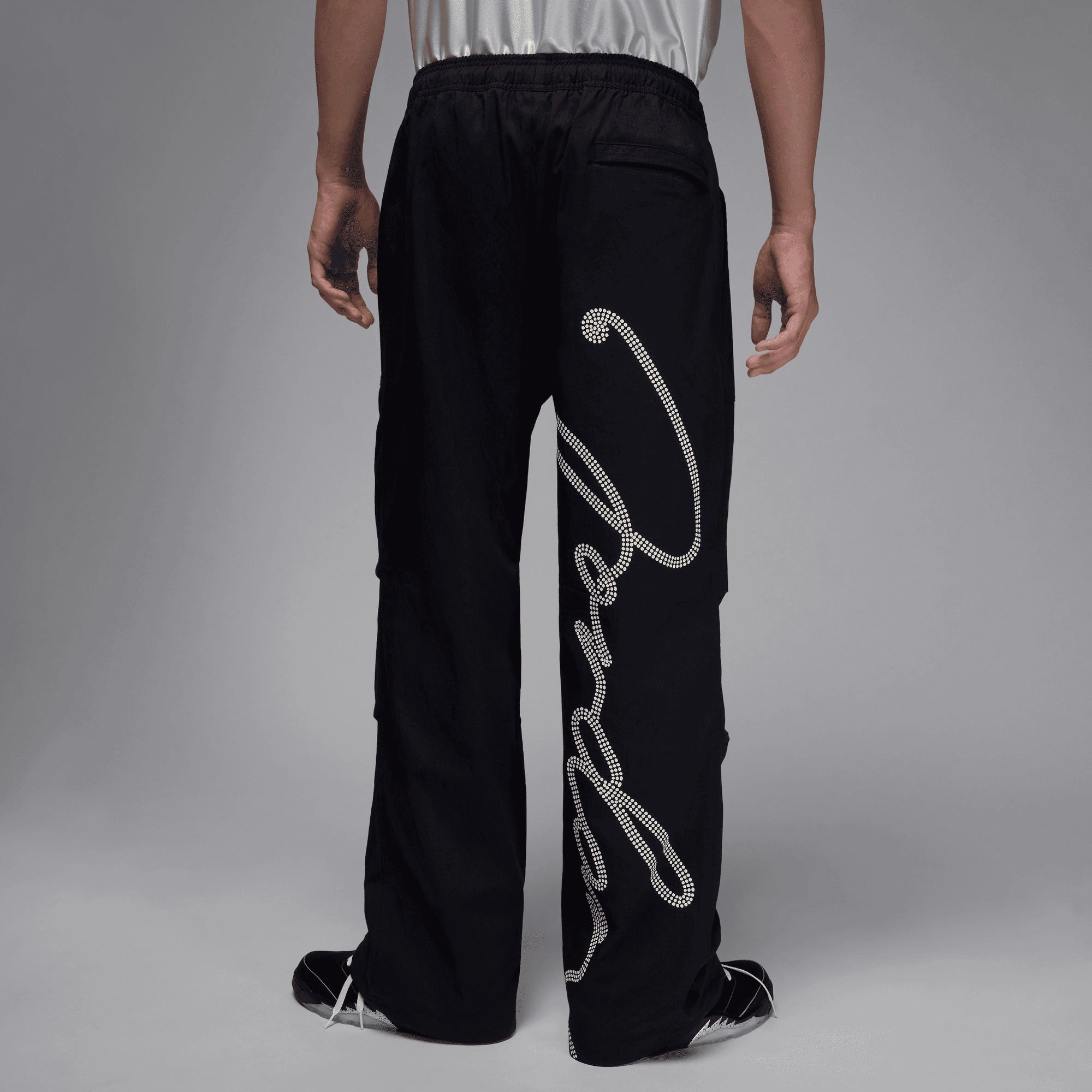 JORDAN | MVP WOVEN PANTS { BLACK/SAIL/SAIL