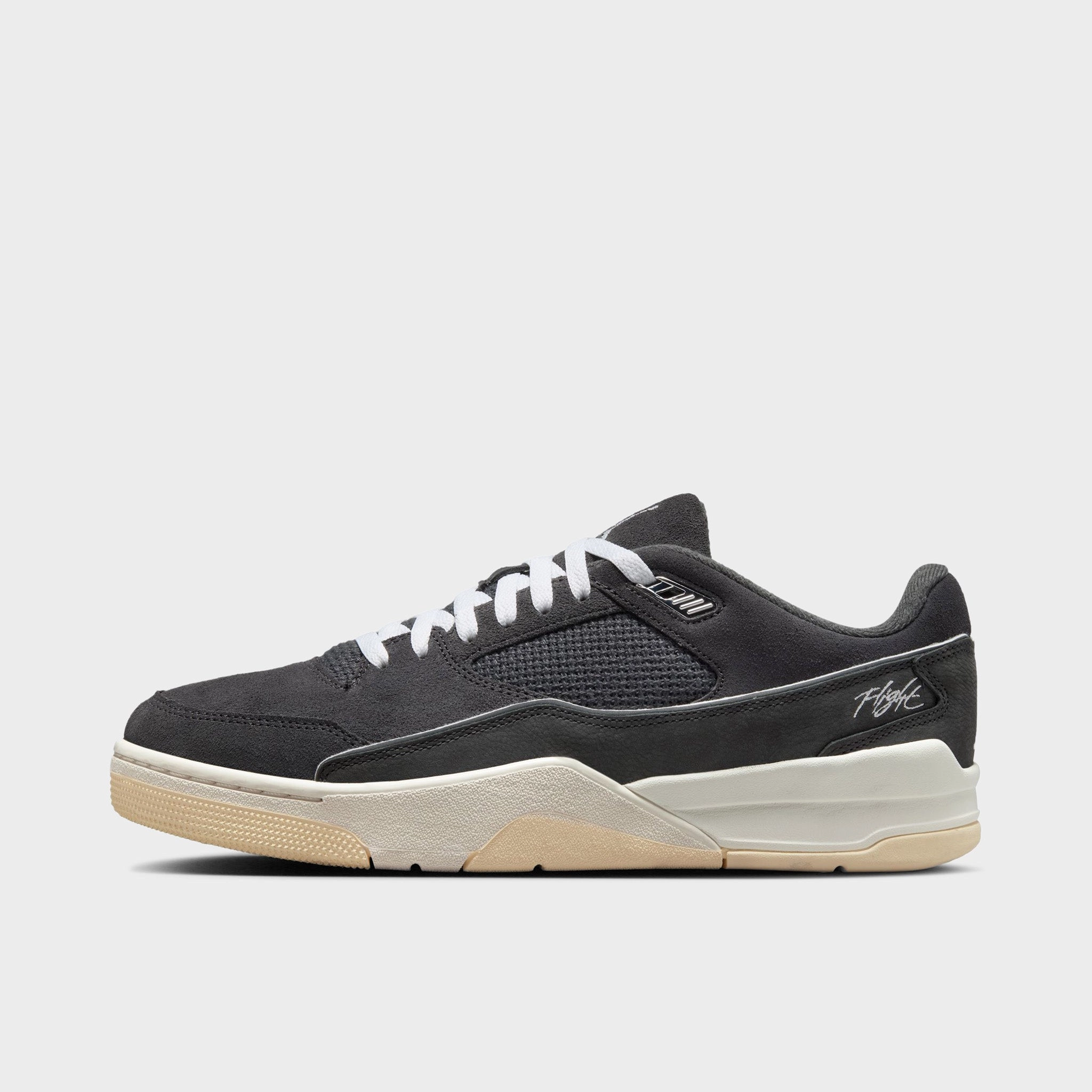 Jordan Flight Court Anthracite / White - Sail