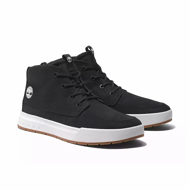 Men's Maple Grove Mid Sneaker Black Nubuck