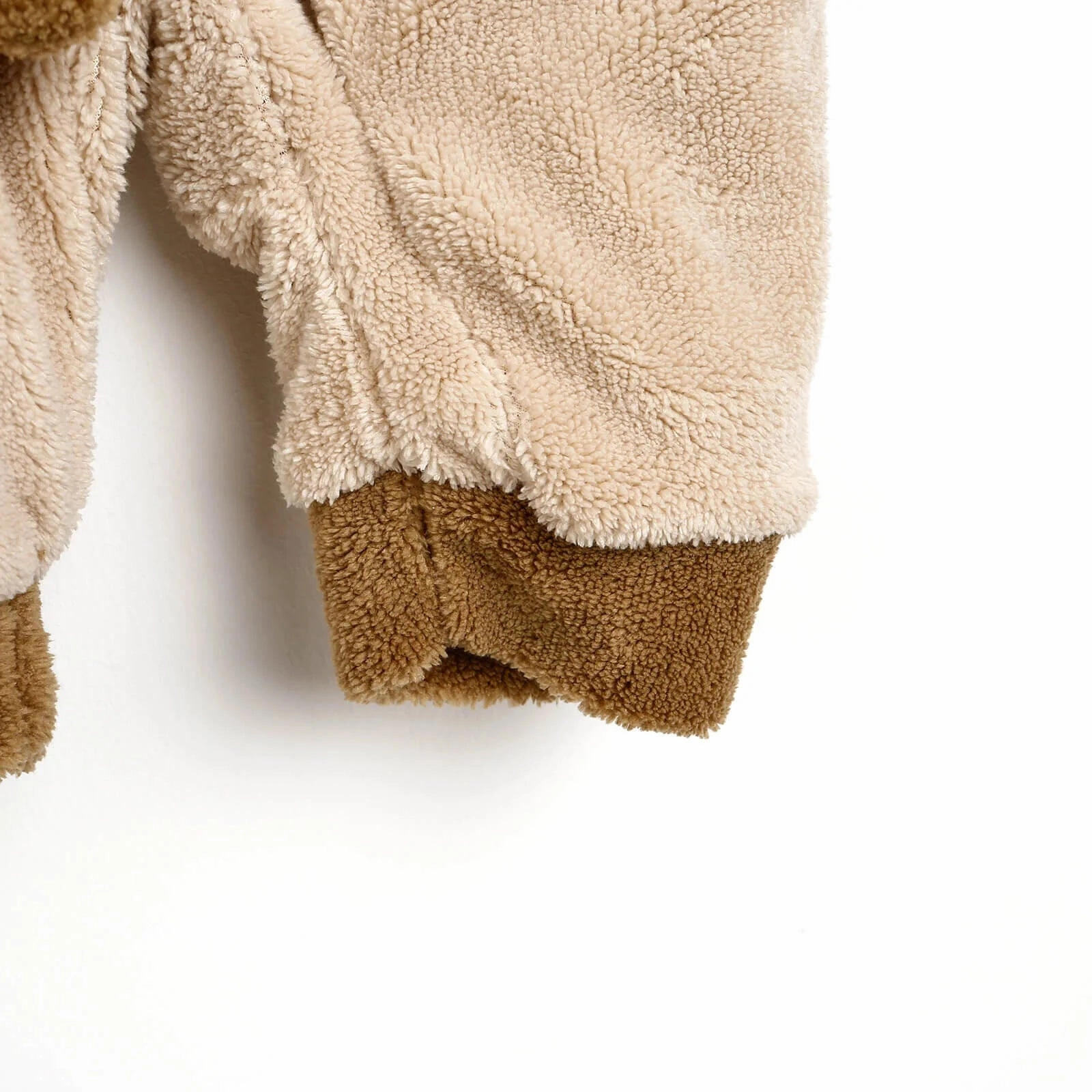 Midimod Newborn Welsoft Jumpsuit - Beige