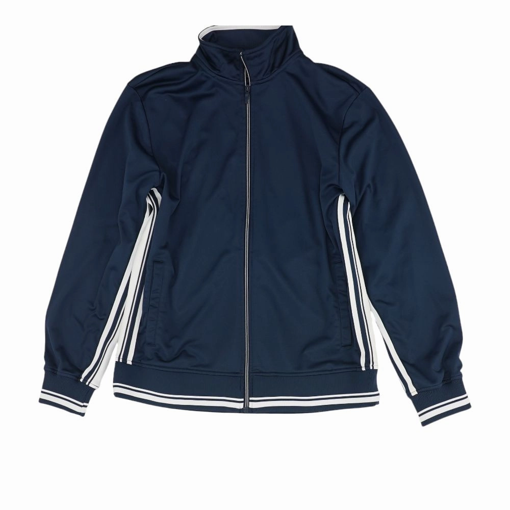Navy Solid Active Jacket