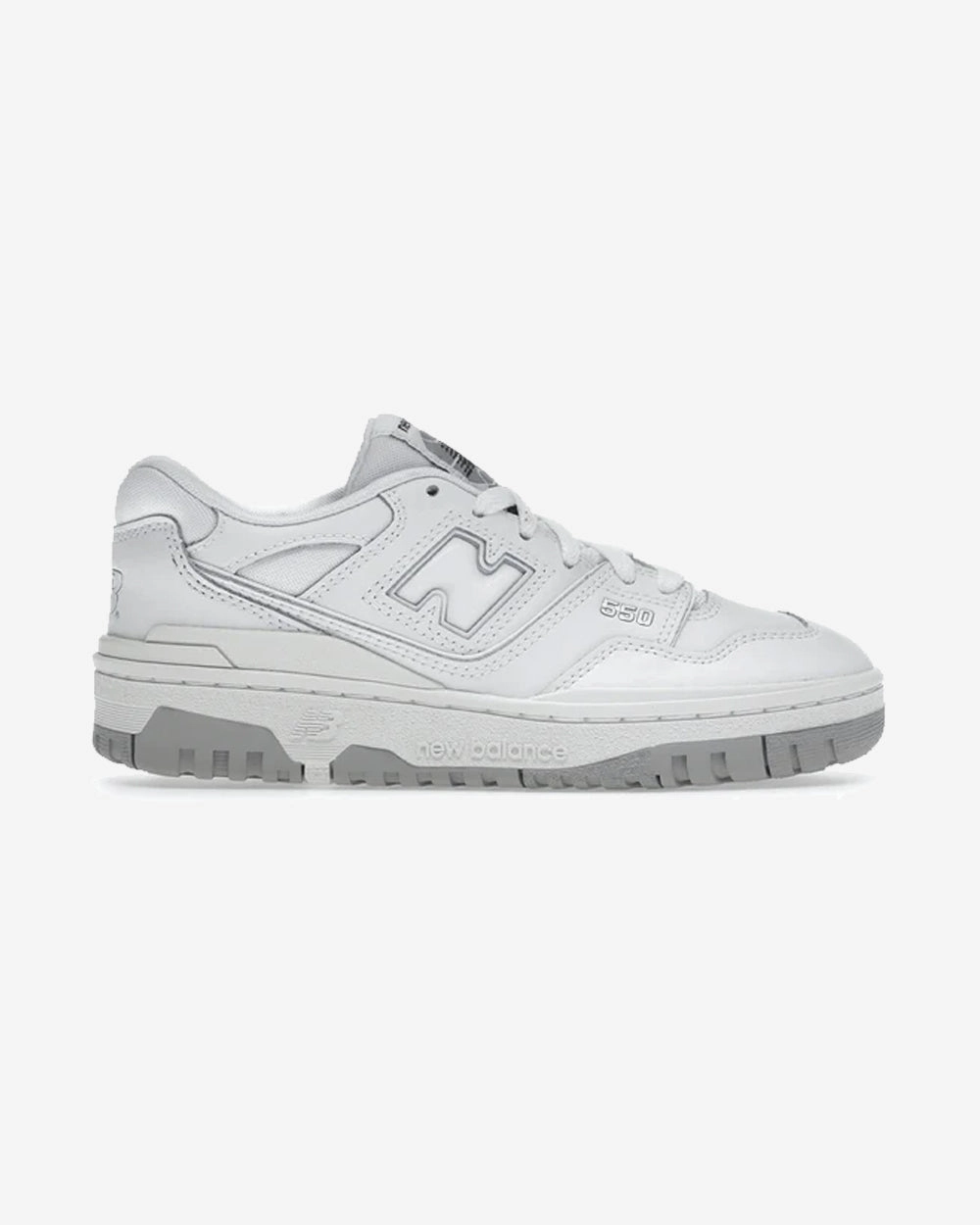 NEW BALANCE 550 GS WHITE GREY