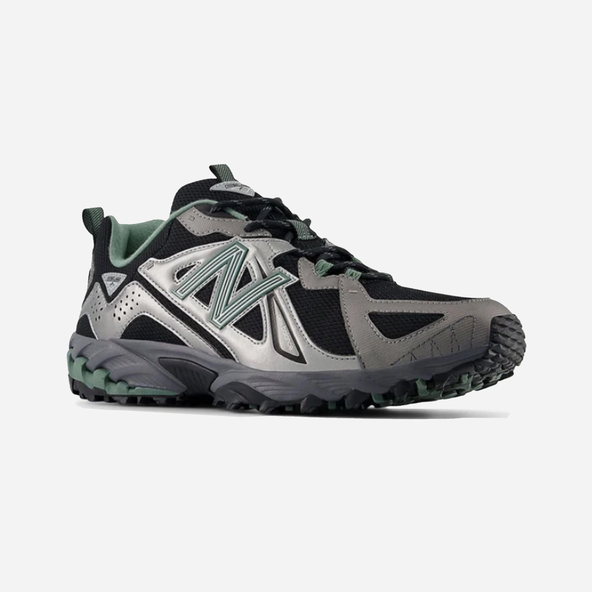 New Balance | 610V1 { BLACK METALLIC/DARK JUNIPER